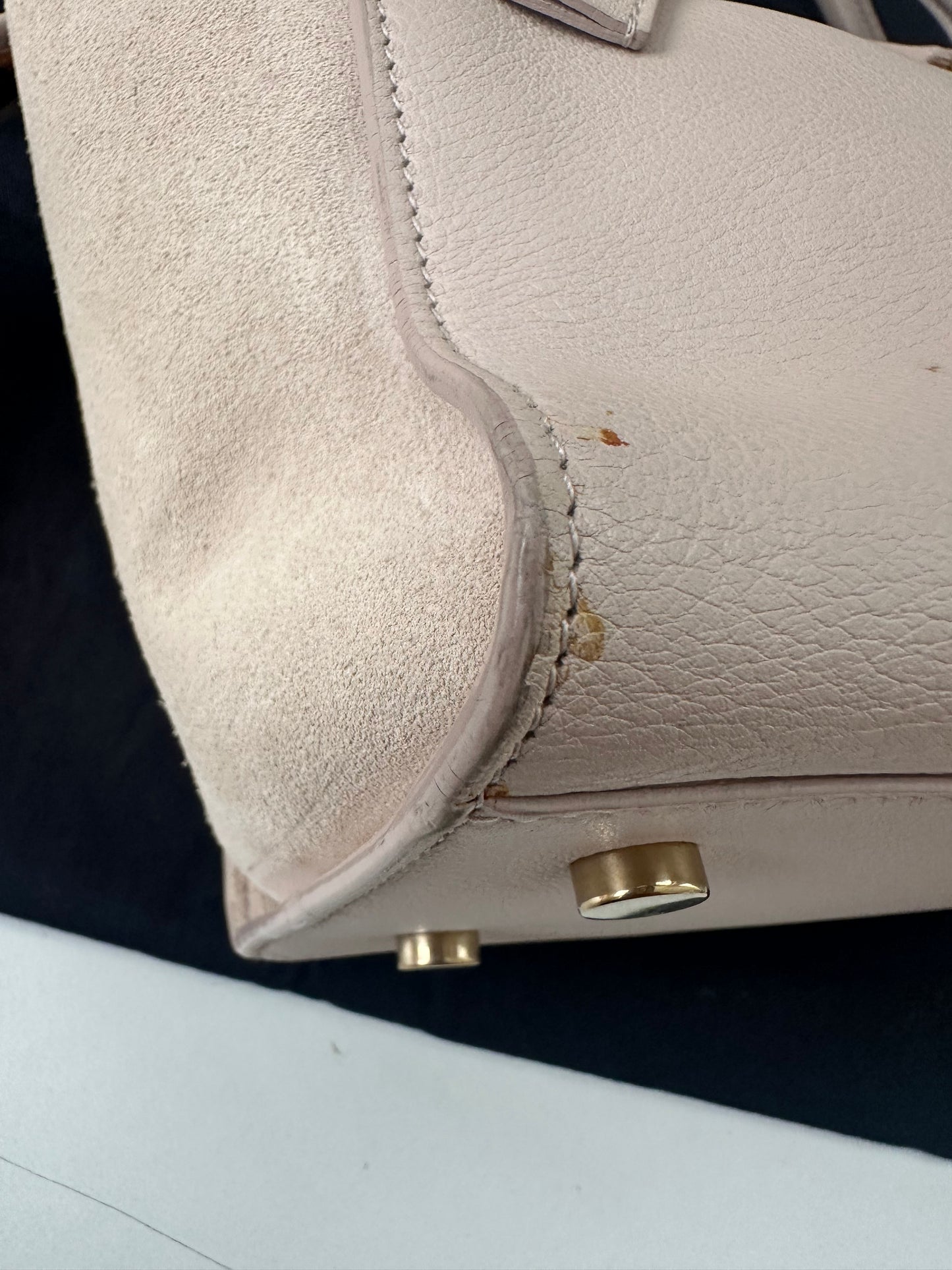 YSL Pink Baby Cabas