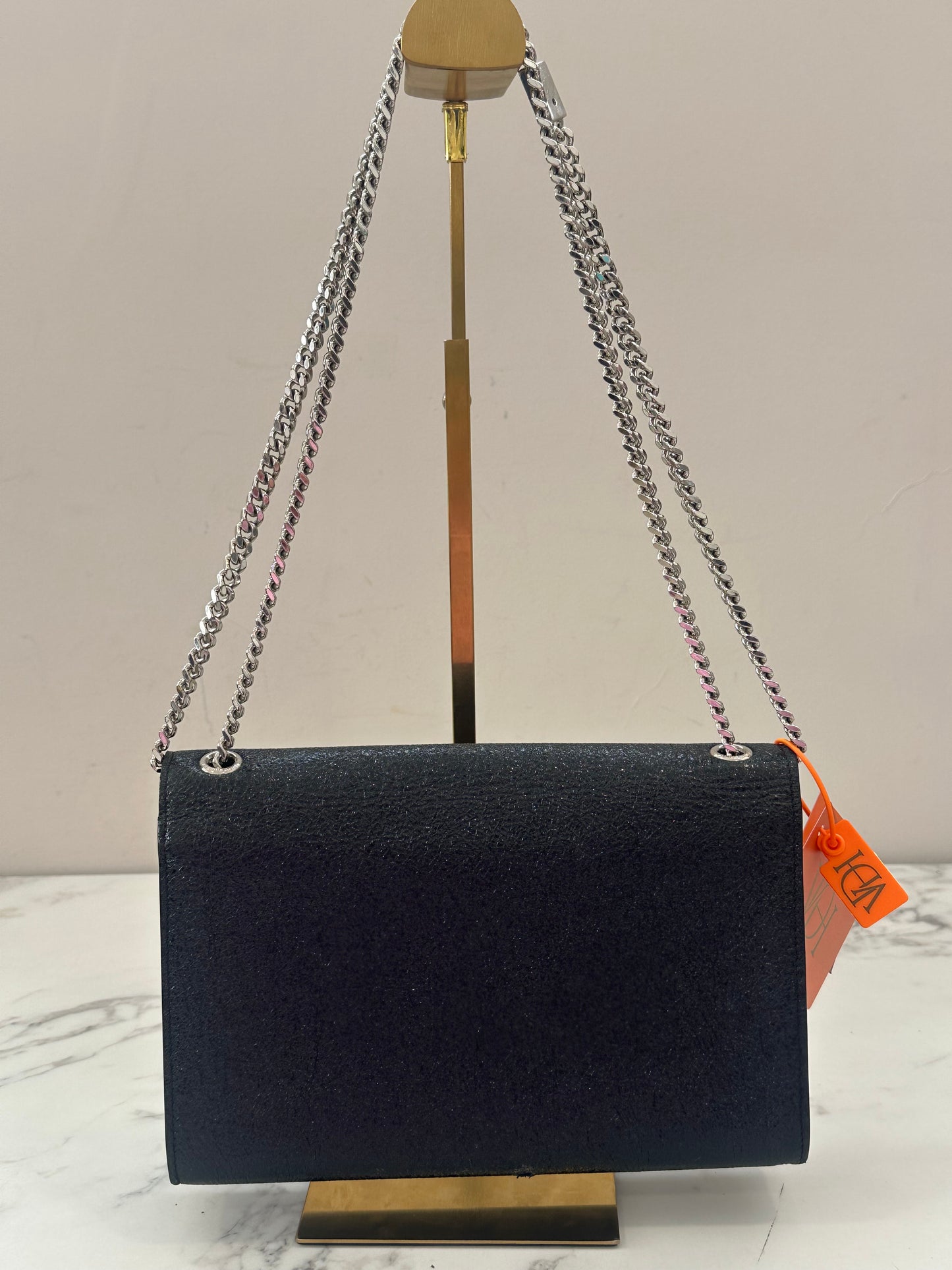 Saint Laurent Black Leather kate