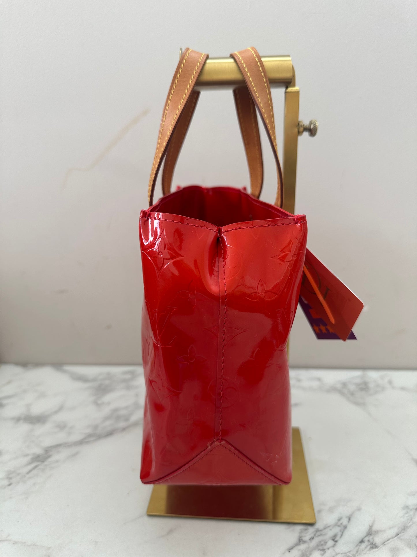 Louis Vuitton Reade PM Vernis Red
