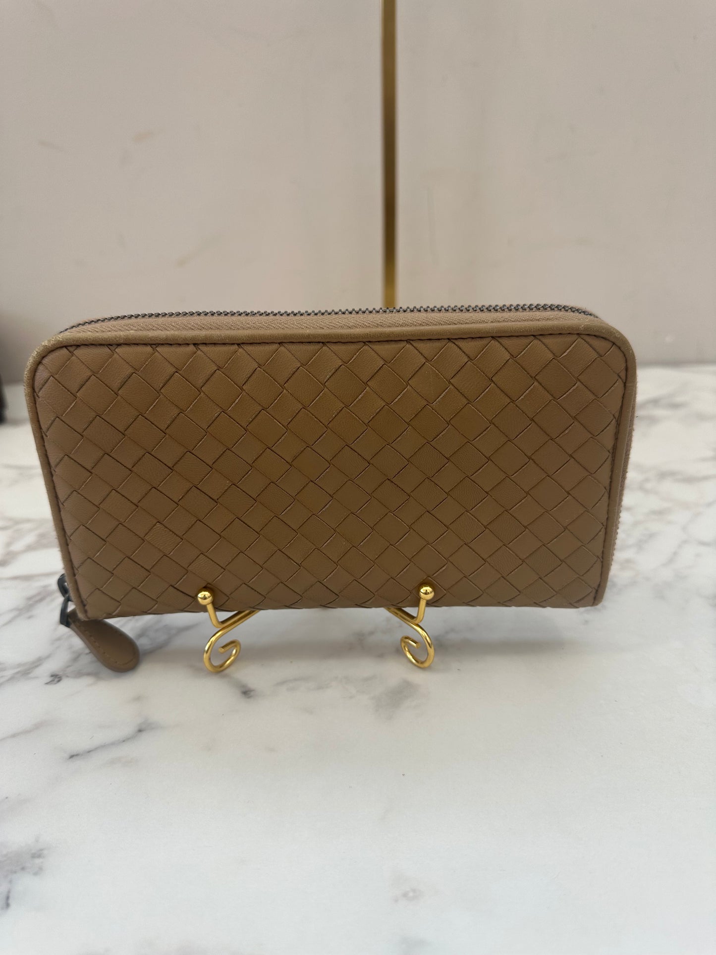 Bottega Veneta Beige Wallet
