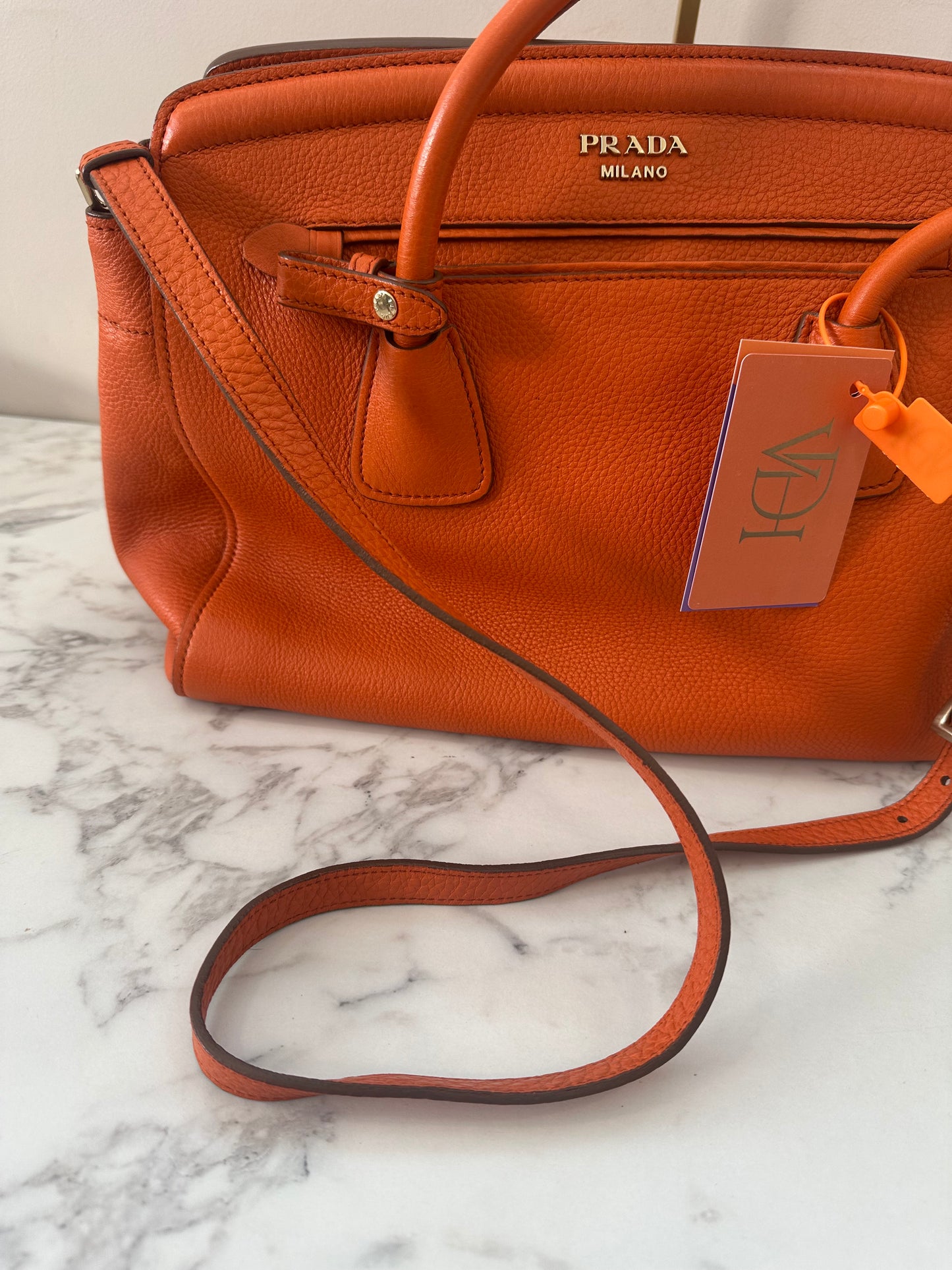 Prada 2way Orange