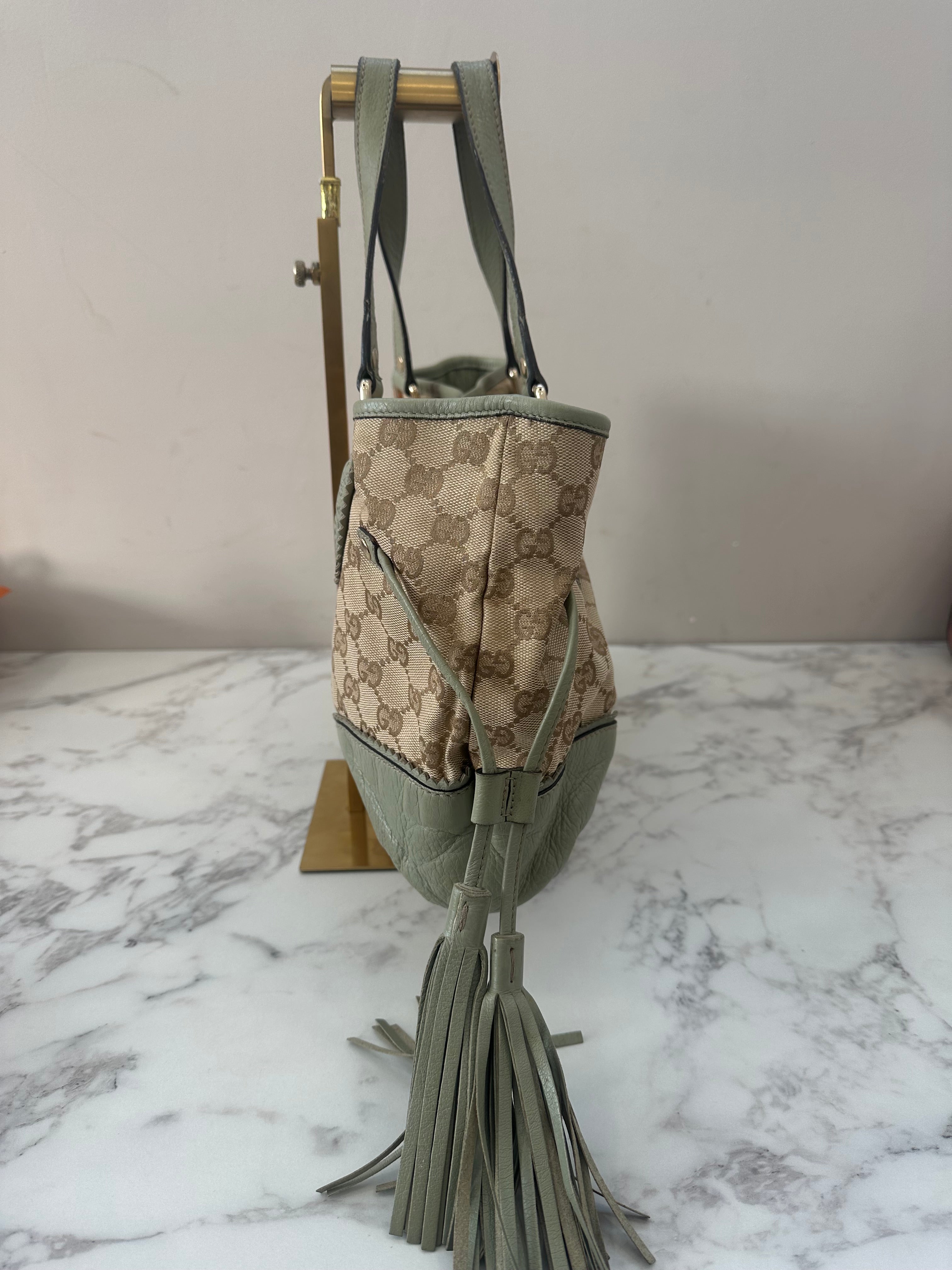 Gucci Beige Canvas