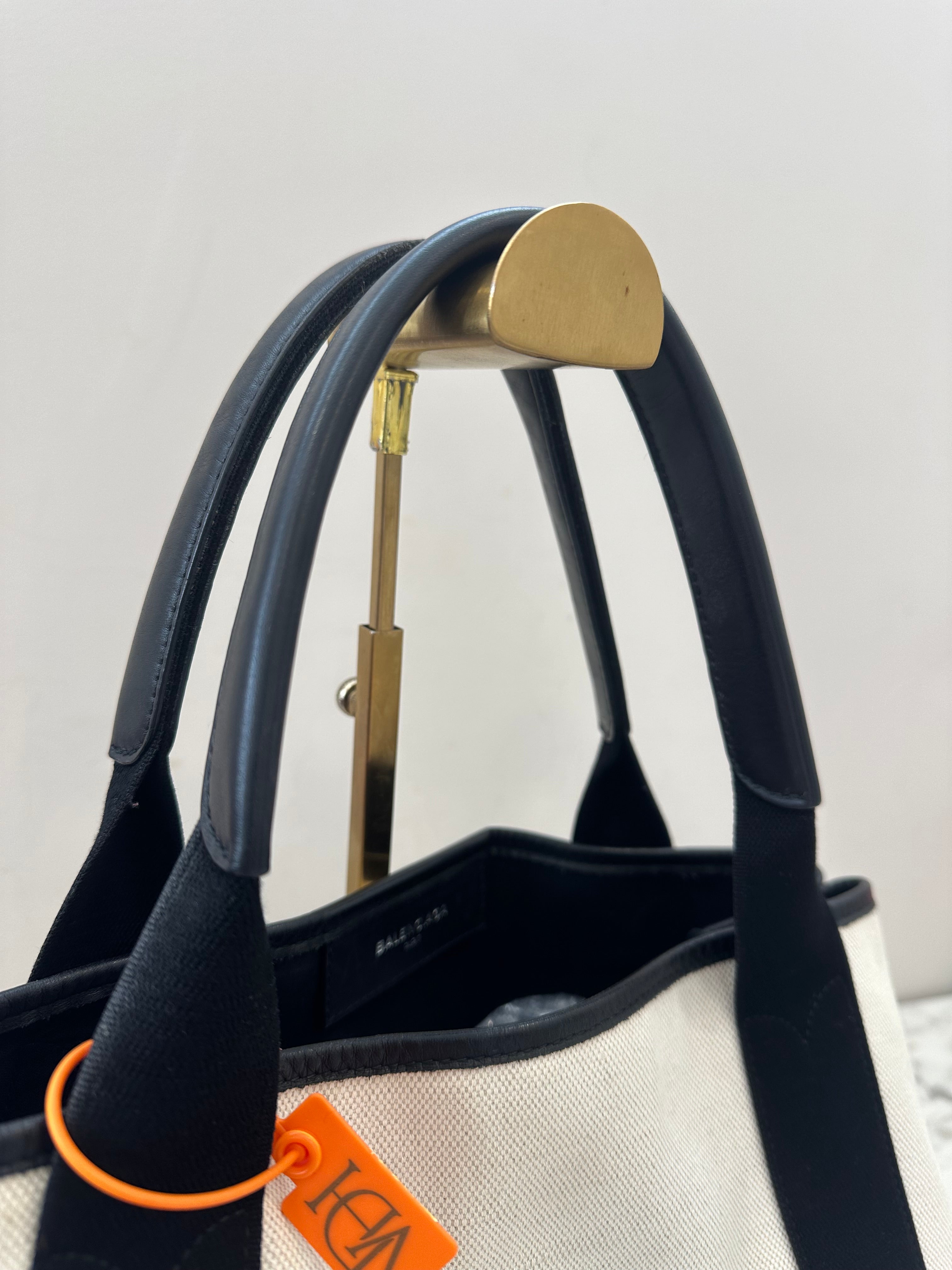 Balenciaga White Canvas