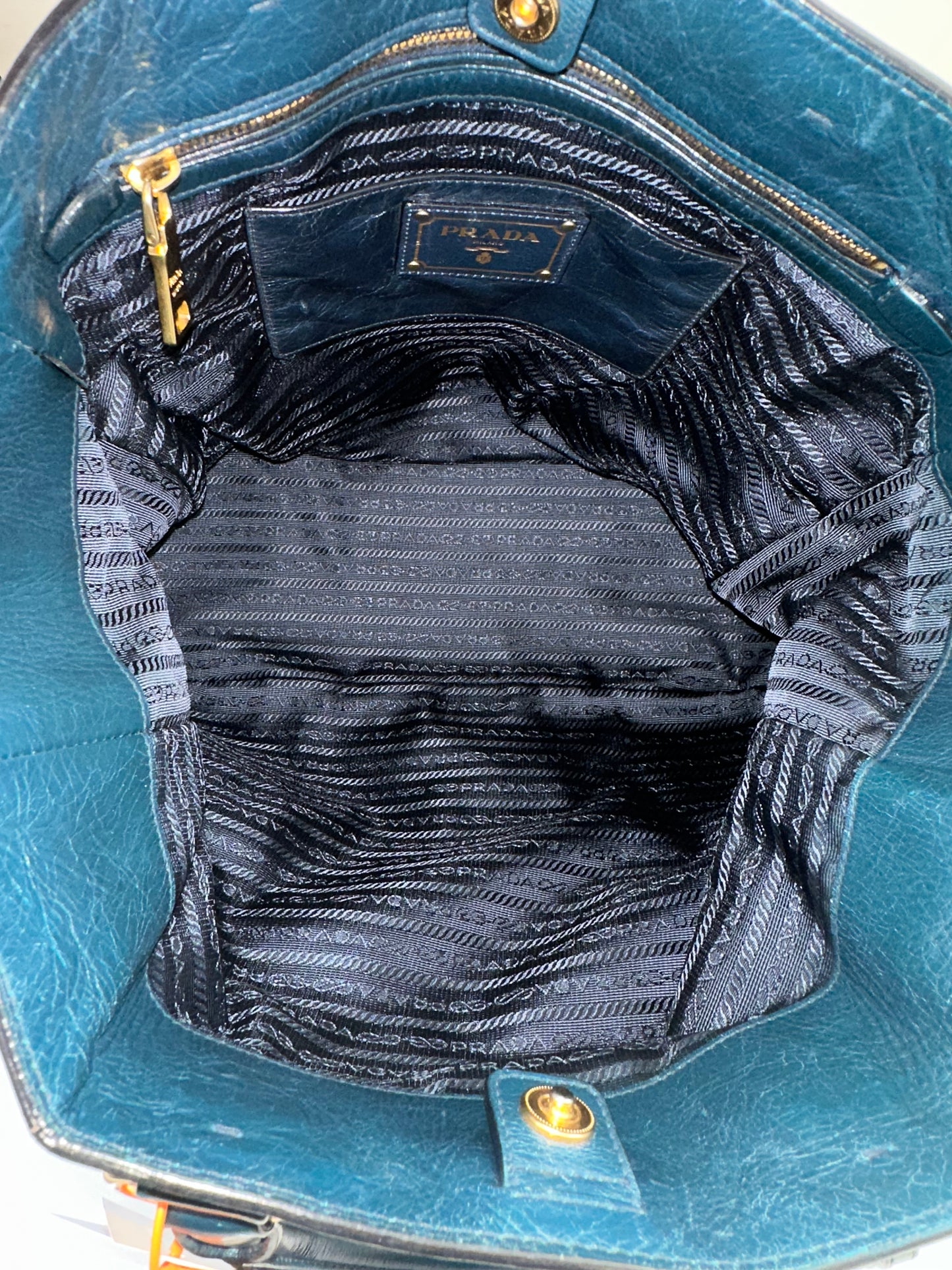 Prada Blue Galleria