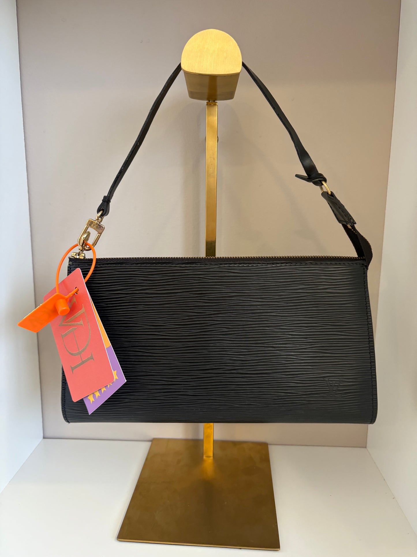 Louis Vuitton Pochette Epi Black