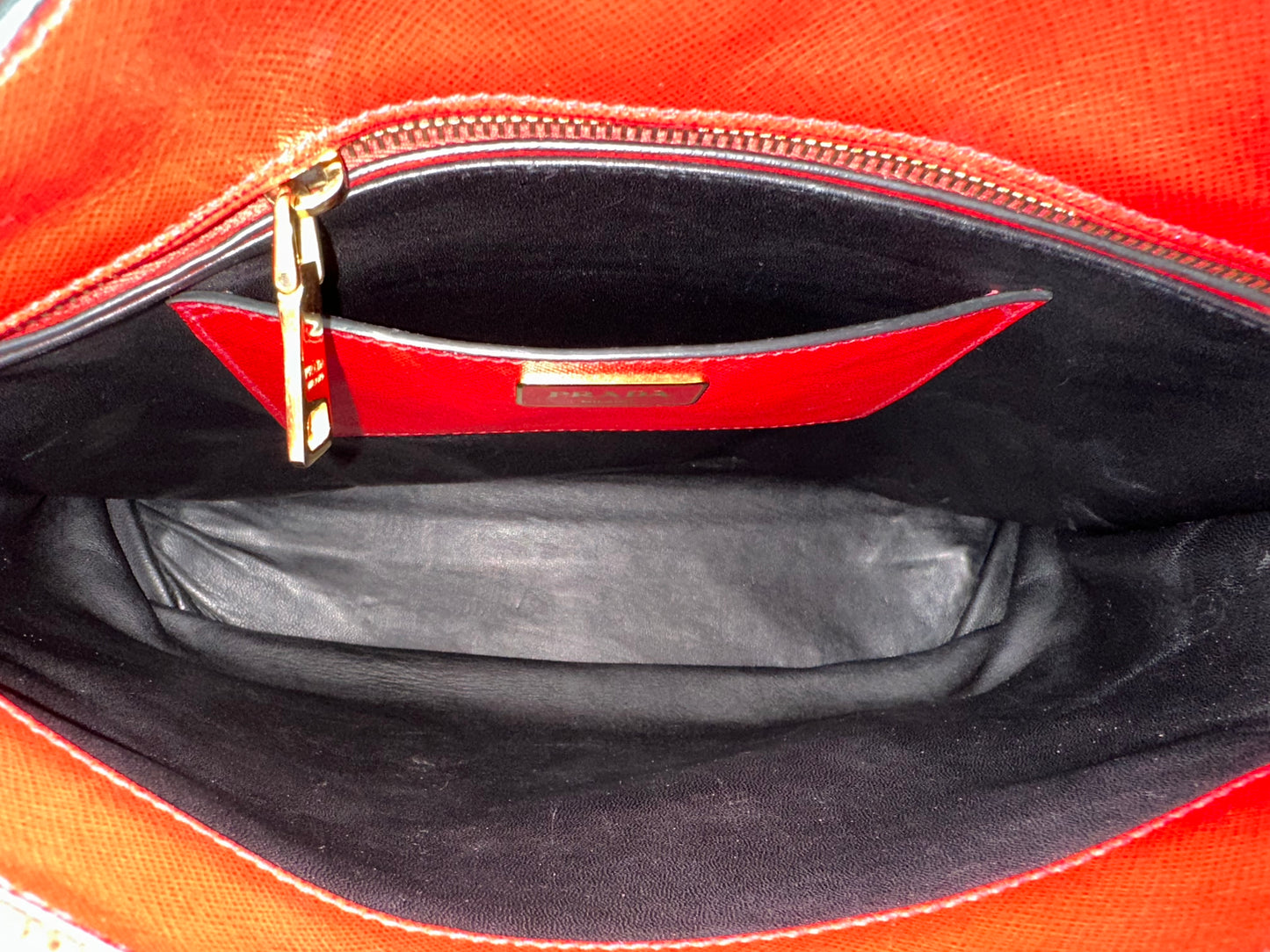 Prada Red Saffiano
