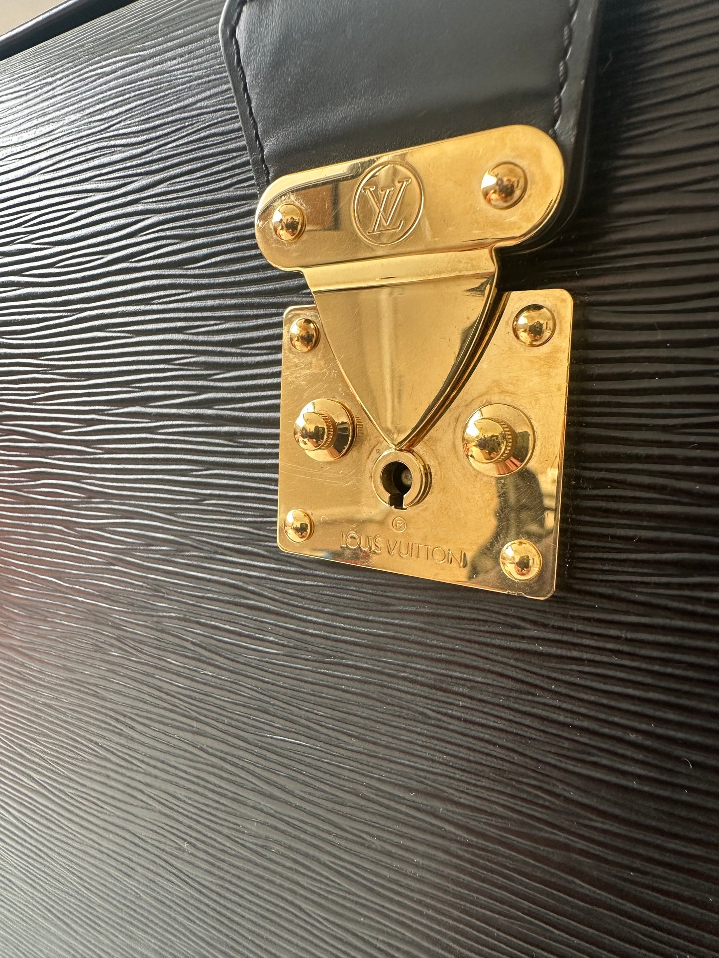 Louis Vuitton Sorbonne Epi Black