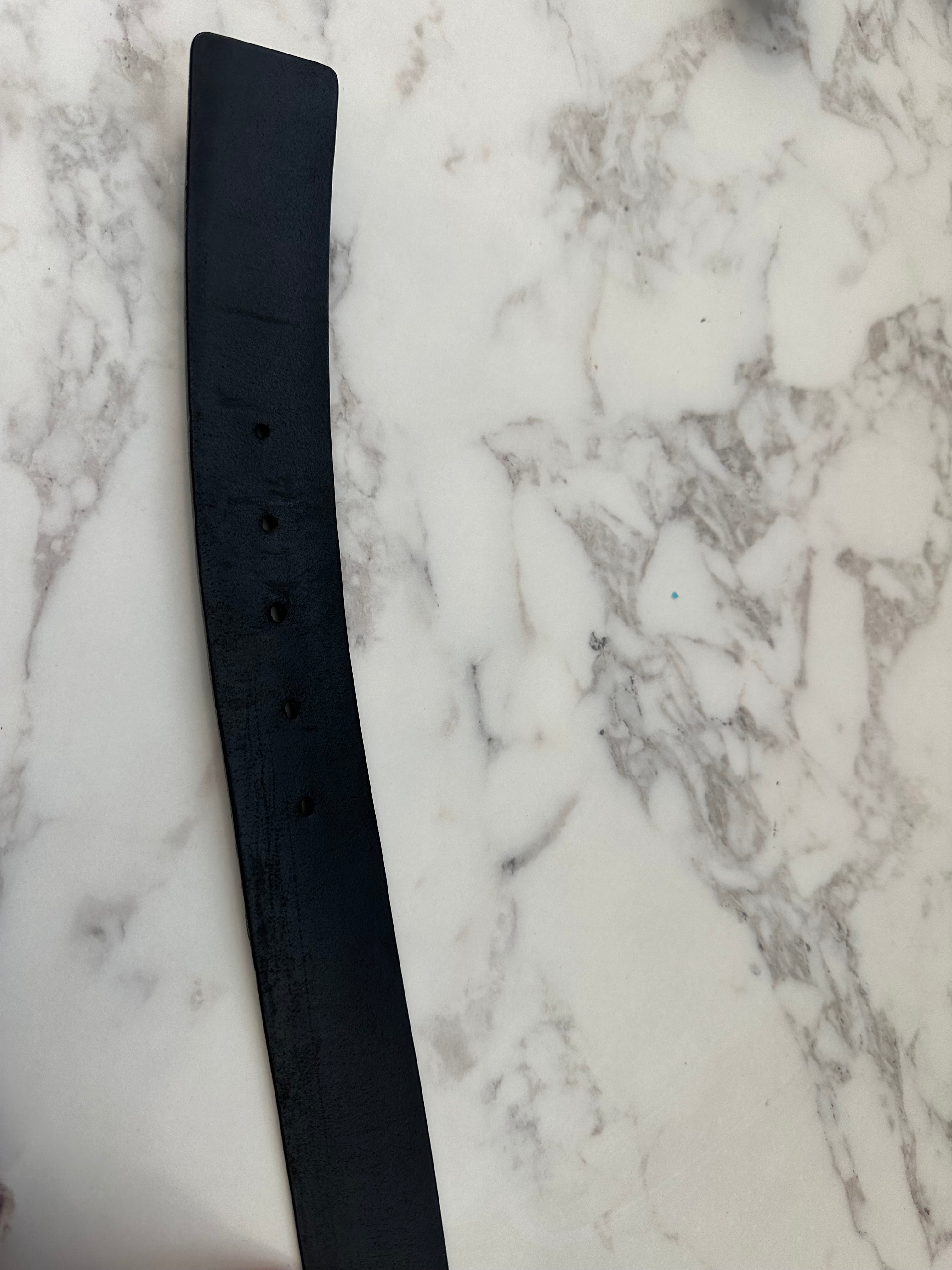 Gucci Black Belt