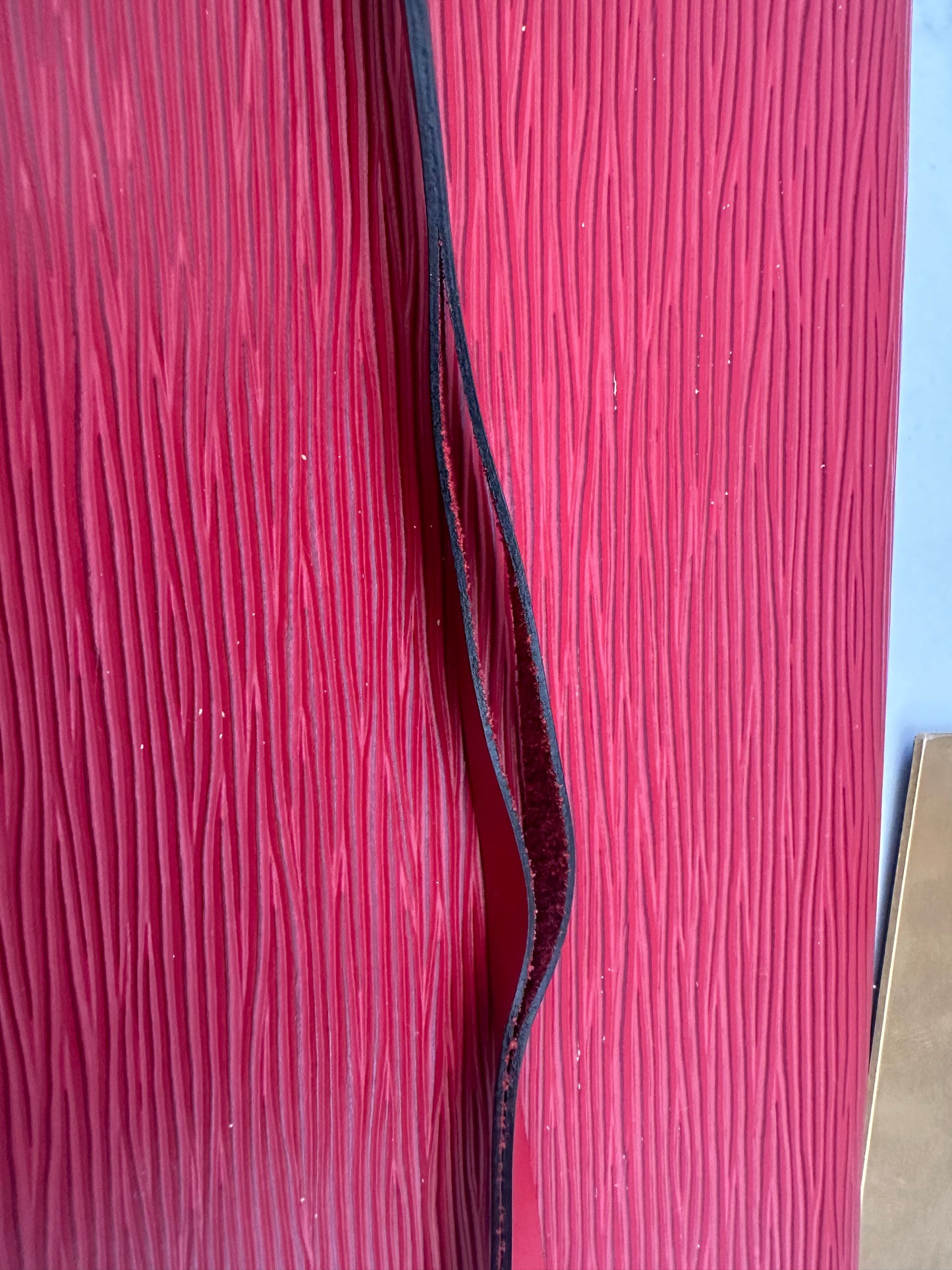Louis Vuitton Pochette Red Epi
