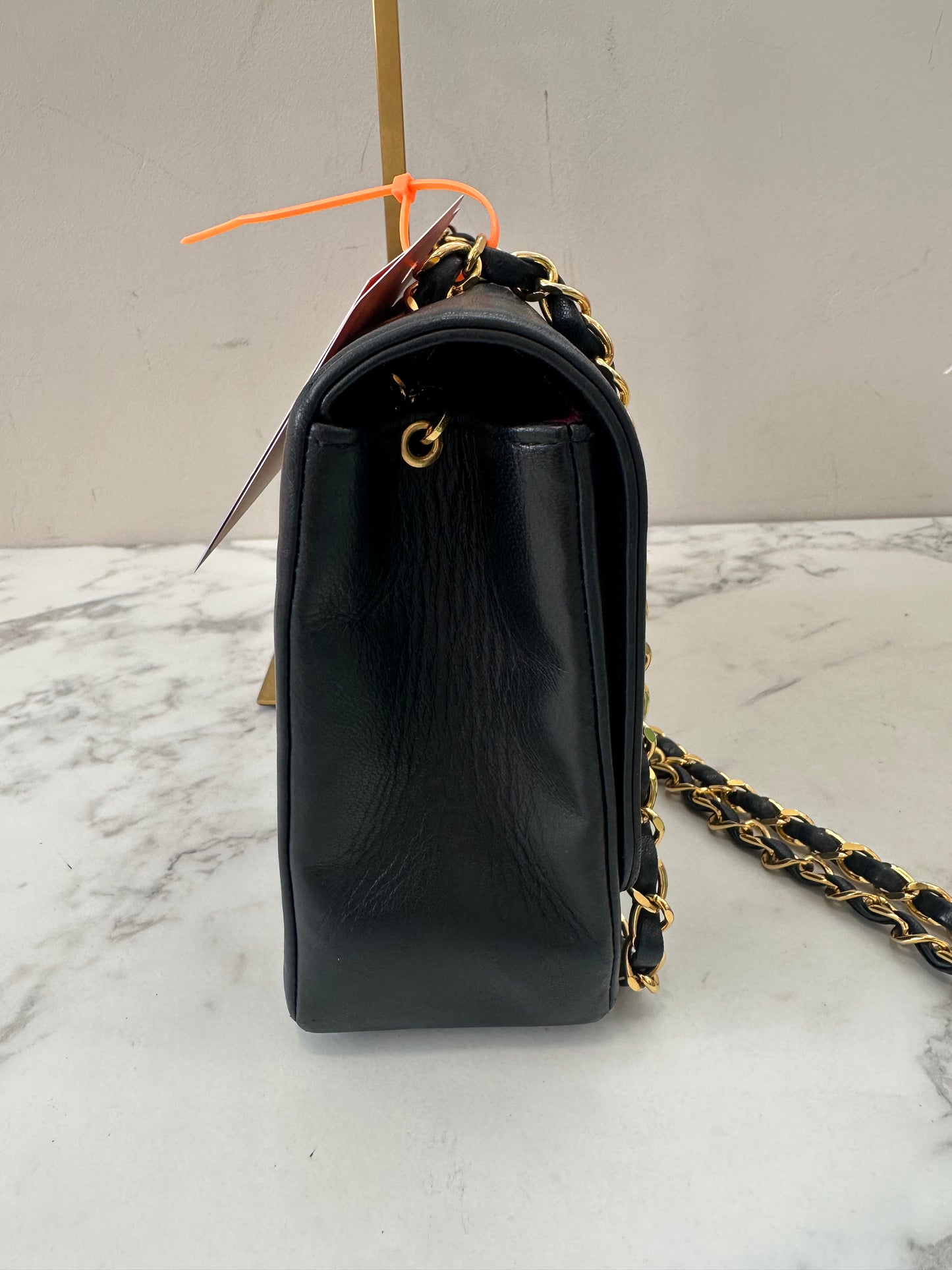 Chanel Black Lambskin Single