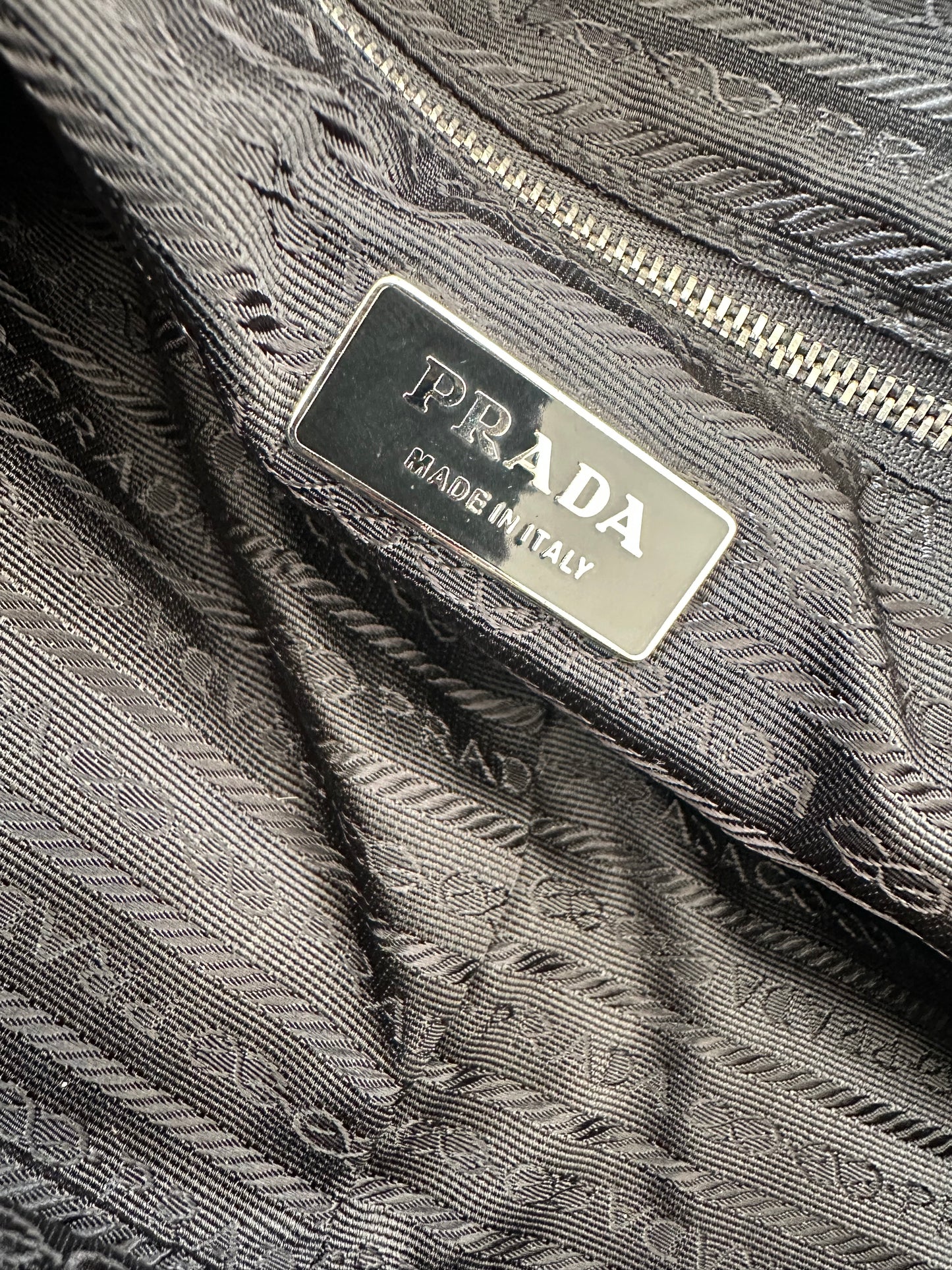Prada Black Nylon Tote