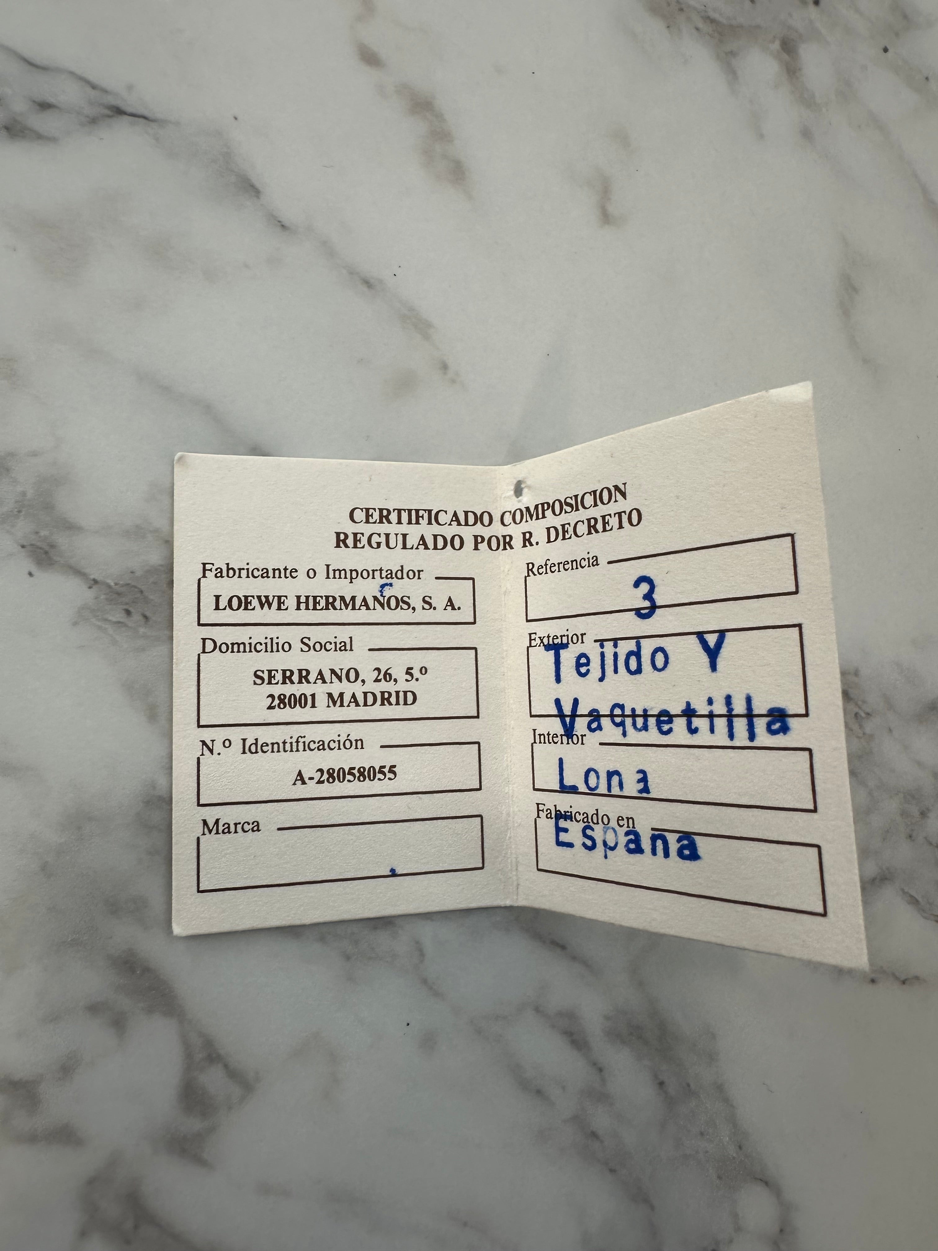 Loewe Blue White Yellow Backpack