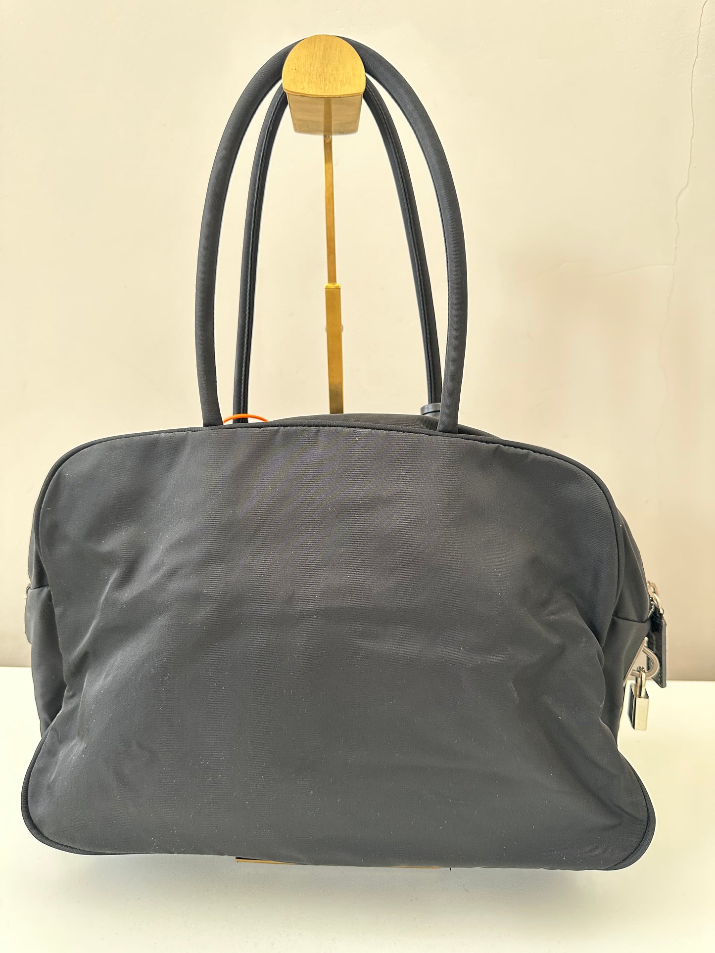 Prada Black Nylon Tote