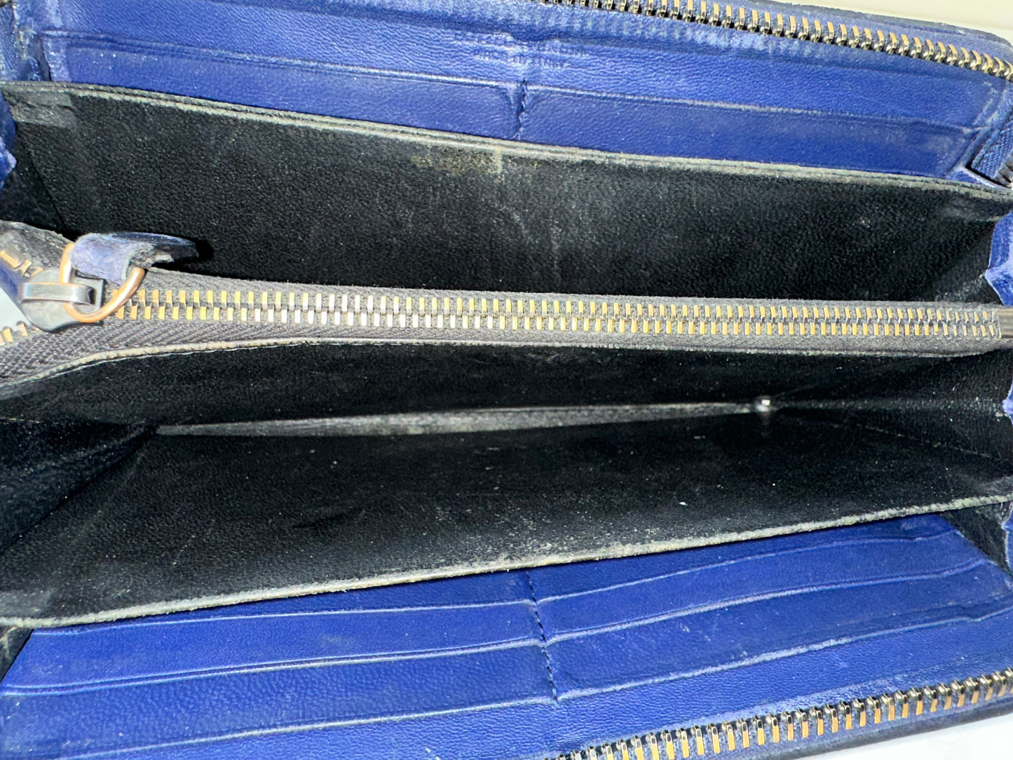 Bottega Veneta Navy Wallet