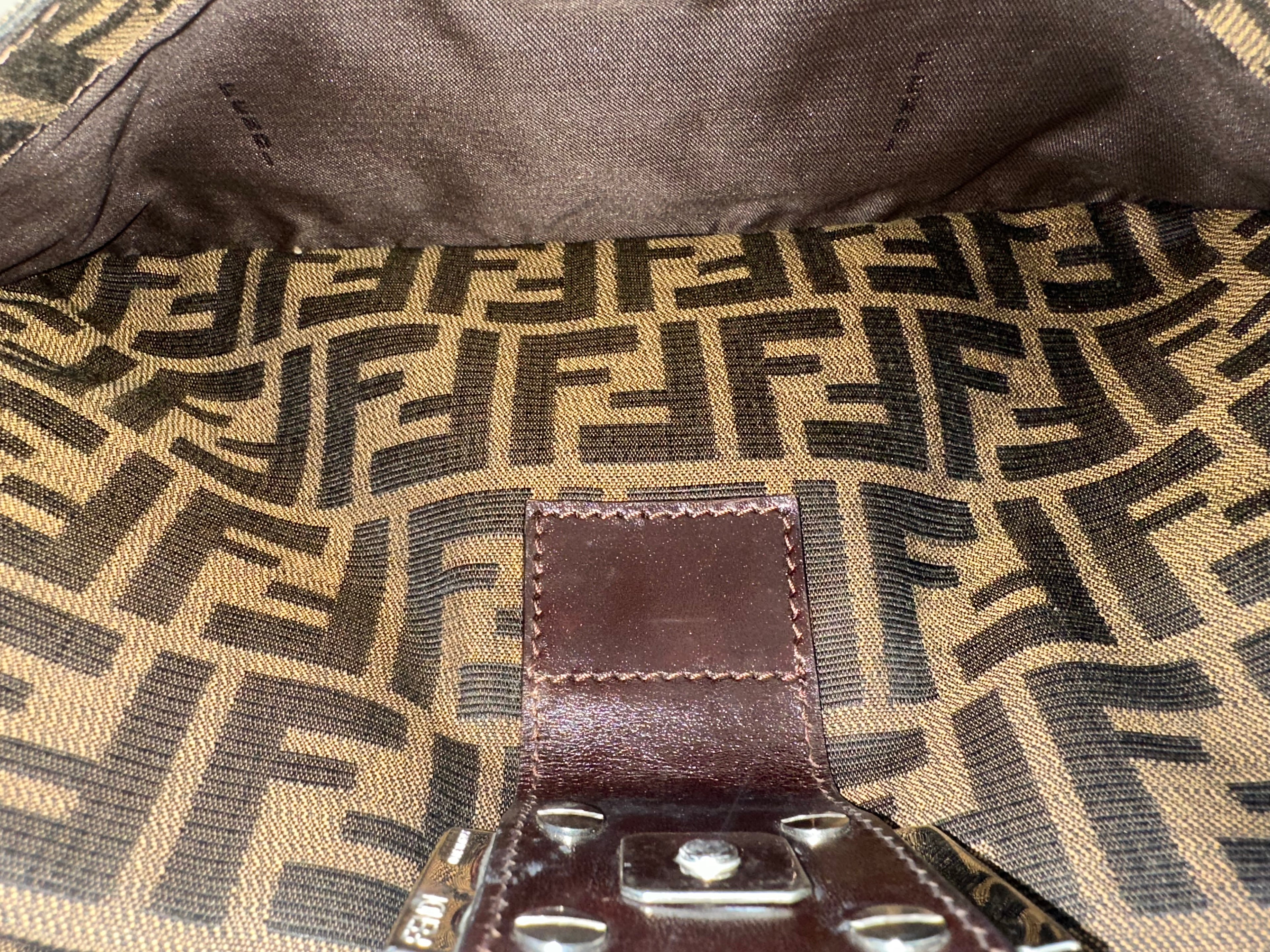 Fendi Brown Zucca