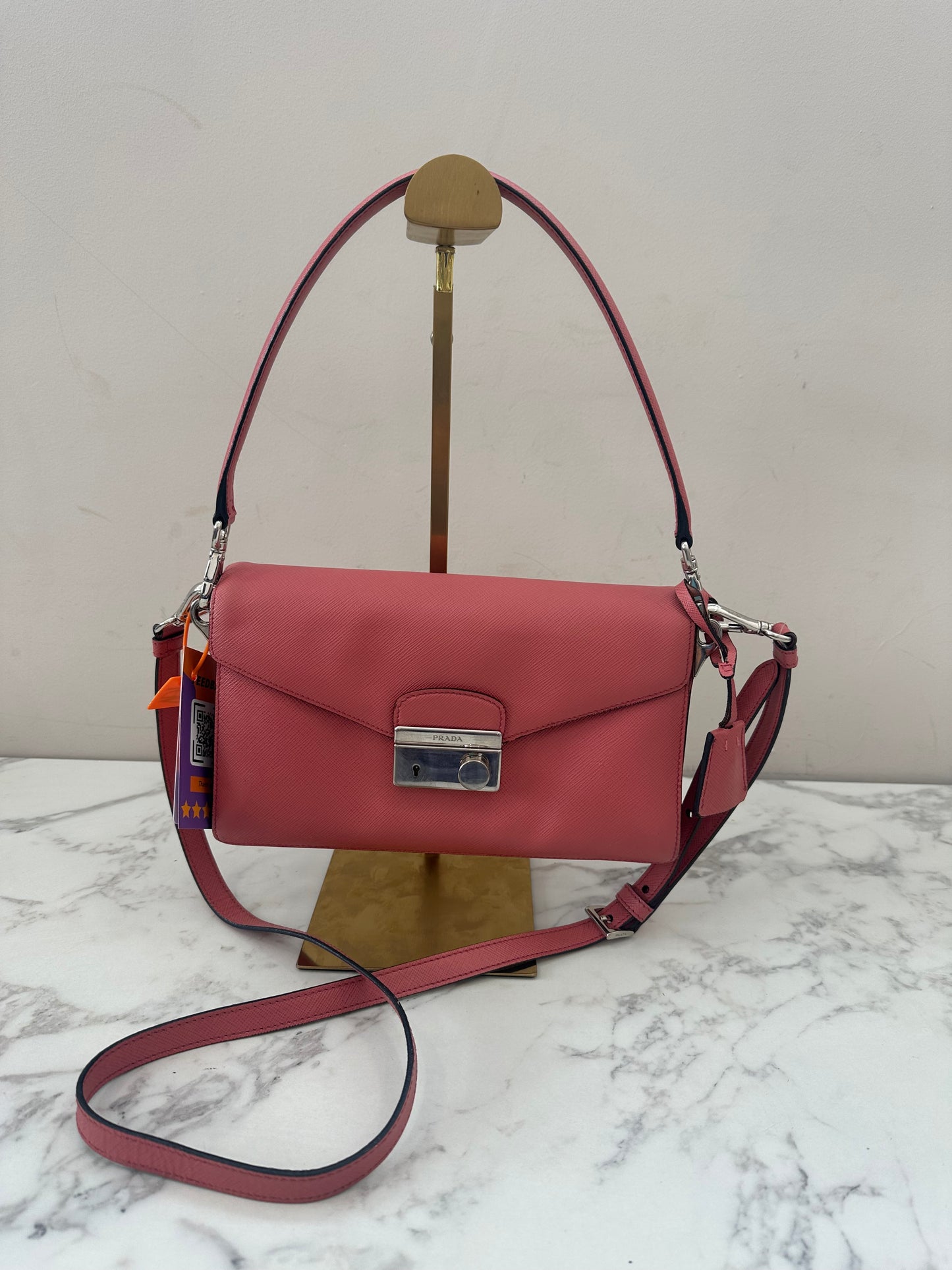 Prada Pink Saffiano