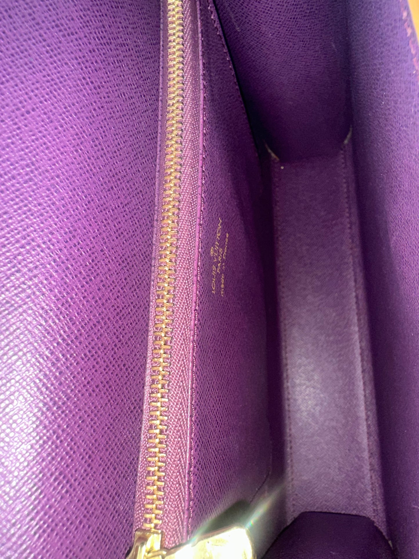 Louis Vuitton Yellow Epi Malesherbes