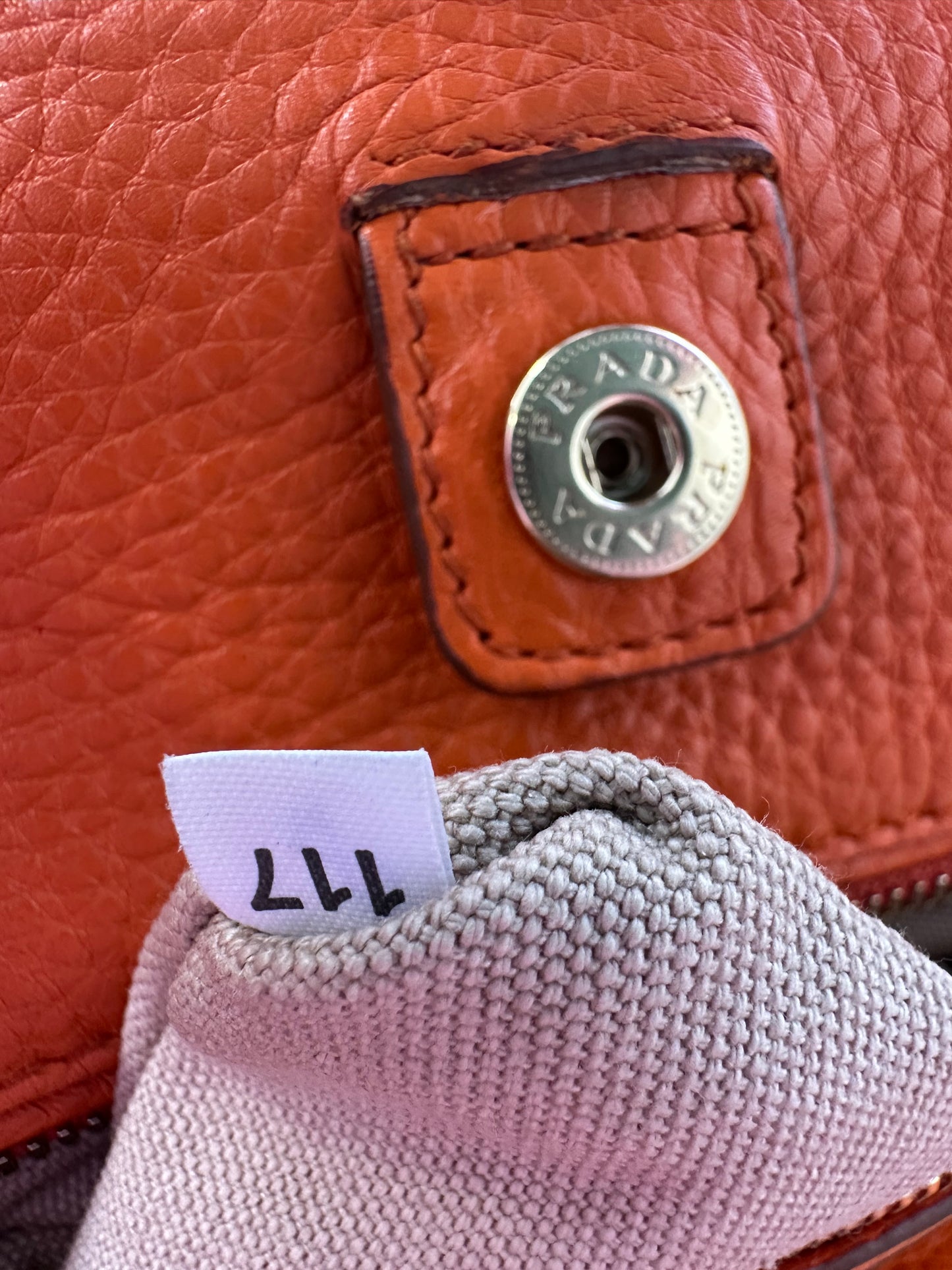 Prada 2way Orange