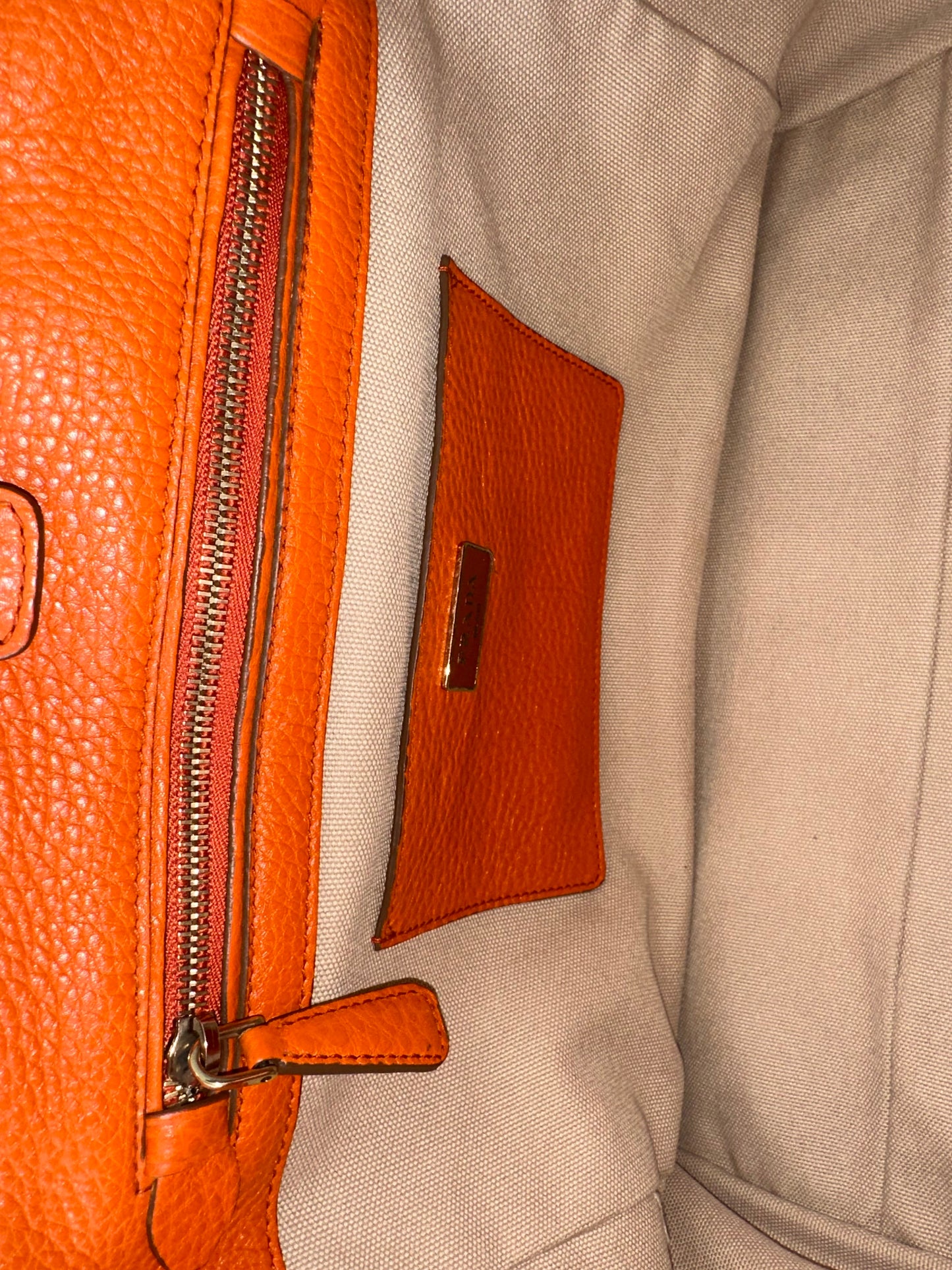 Prada 2way Orange