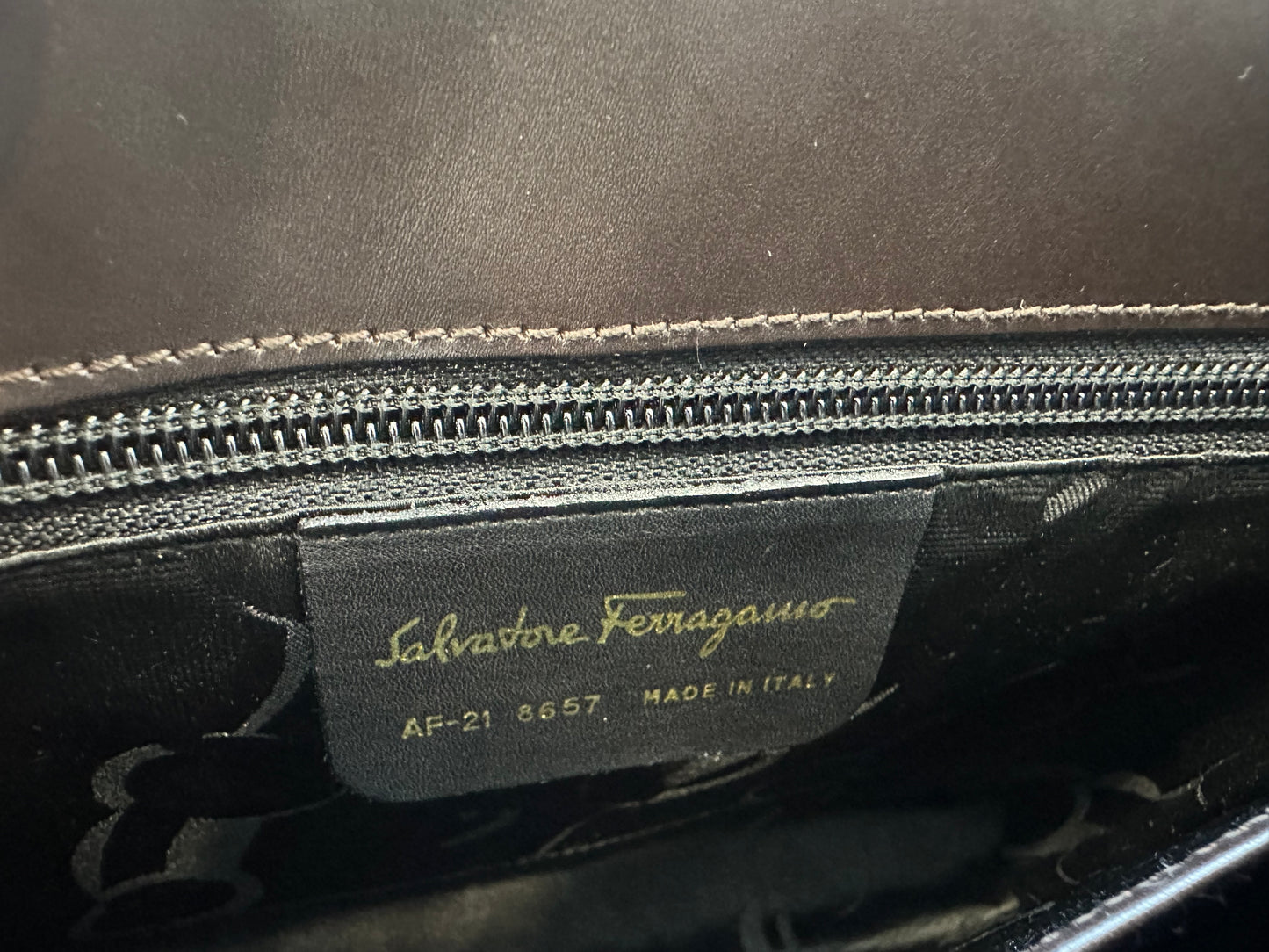 Salvatore Ferragamo Gancini Brown