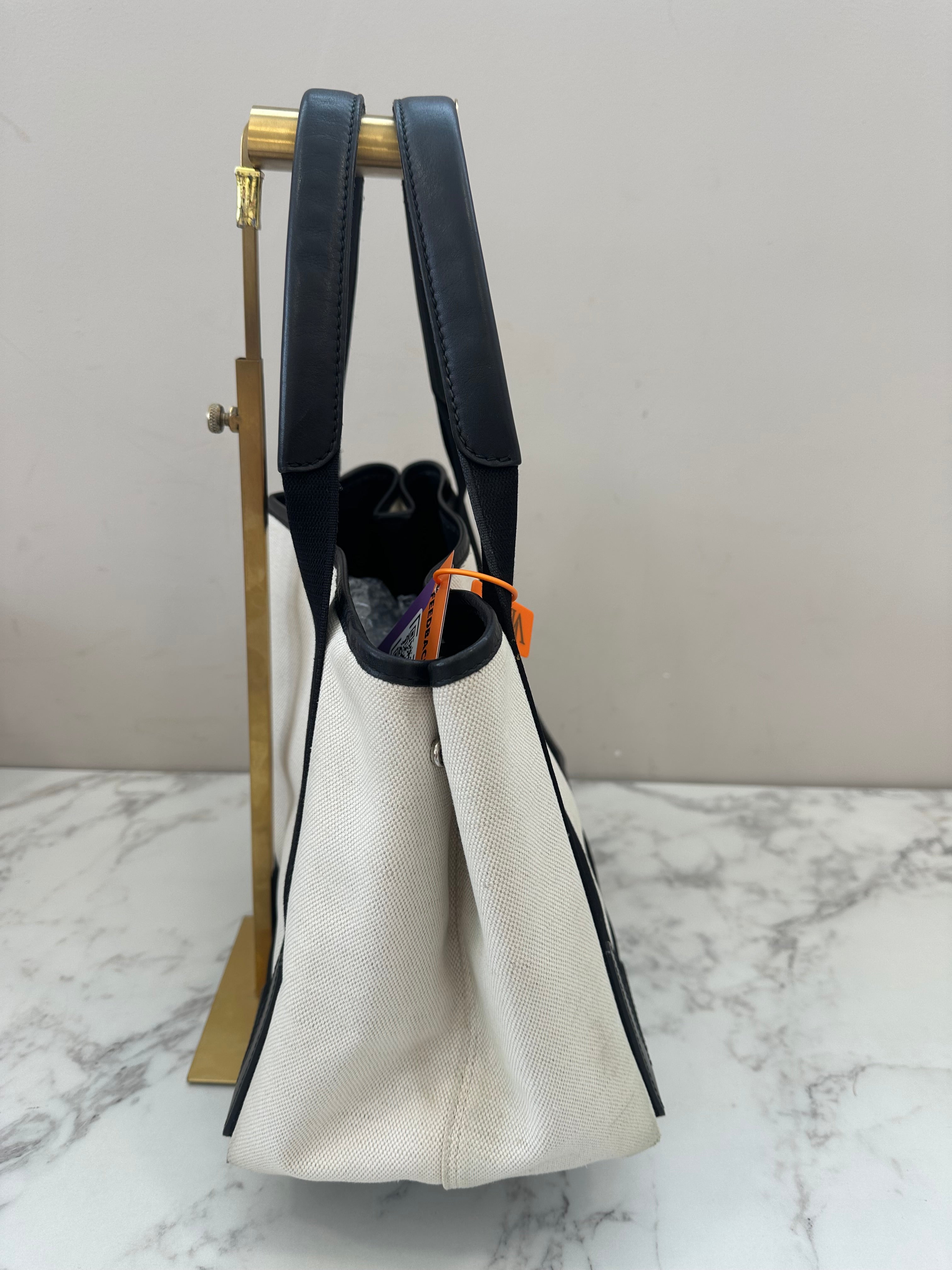 Balenciaga White Canvas