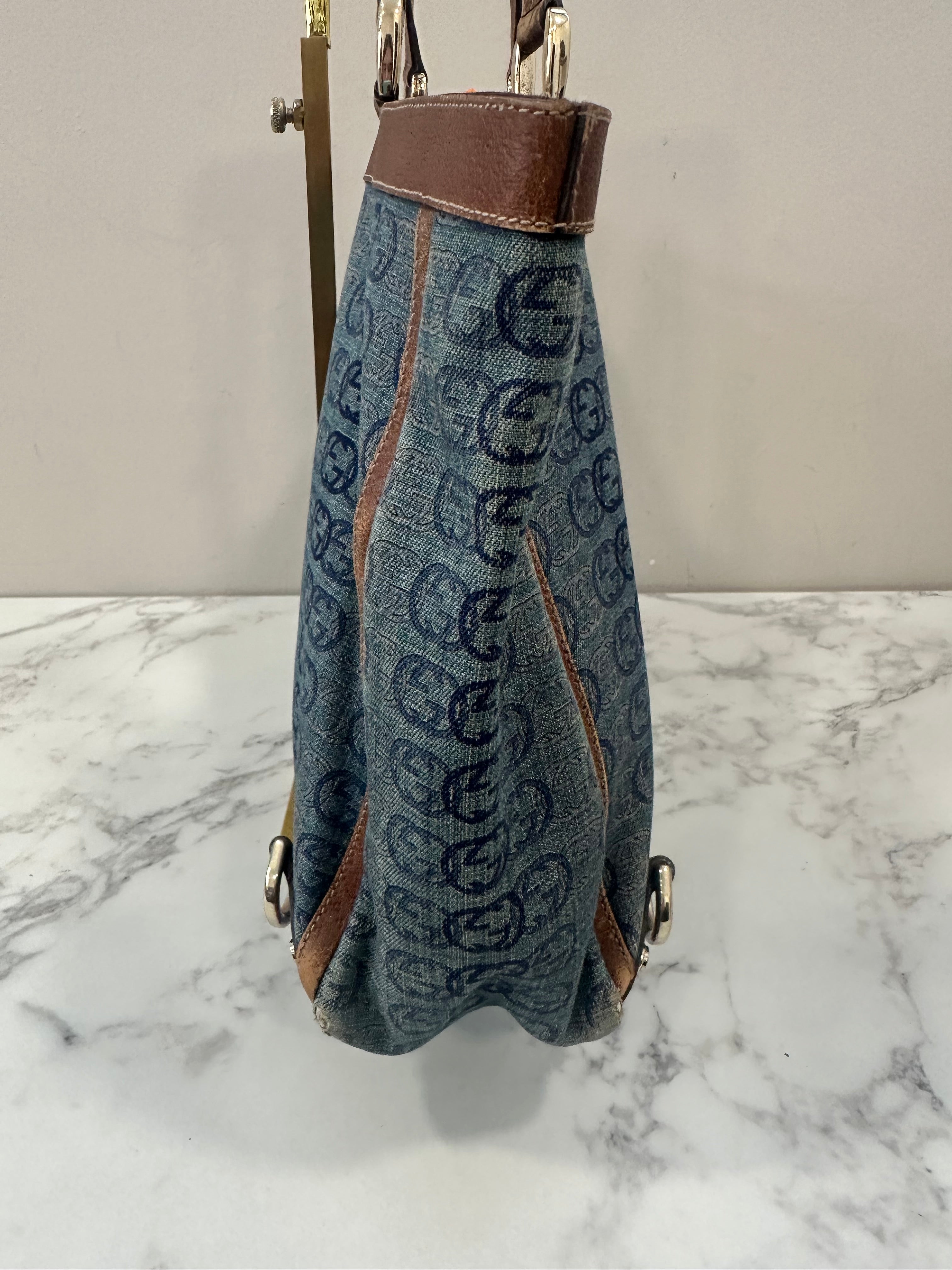 Gucci Denim Tote Bag