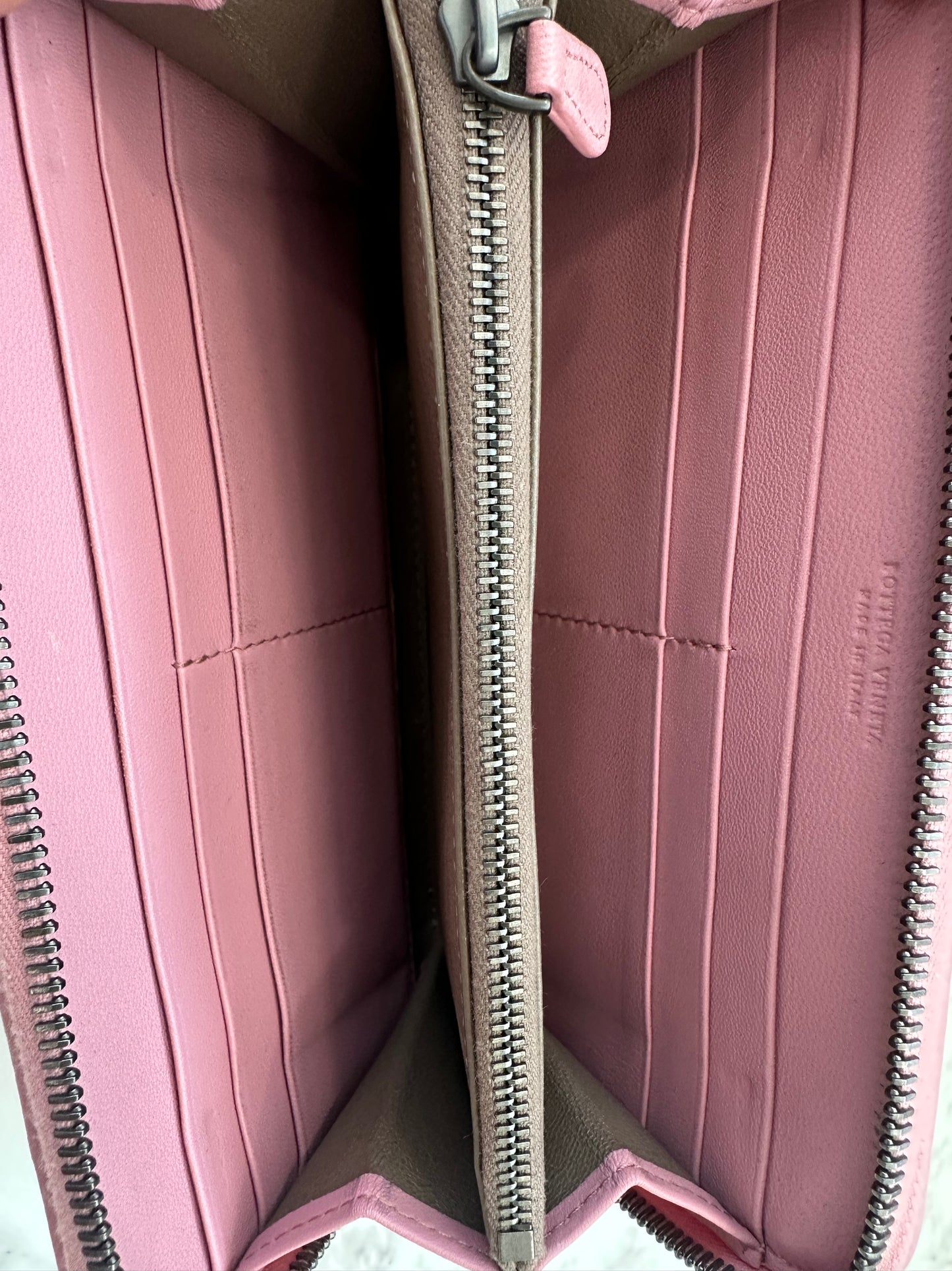 Bottega Veneta Pink Wallet