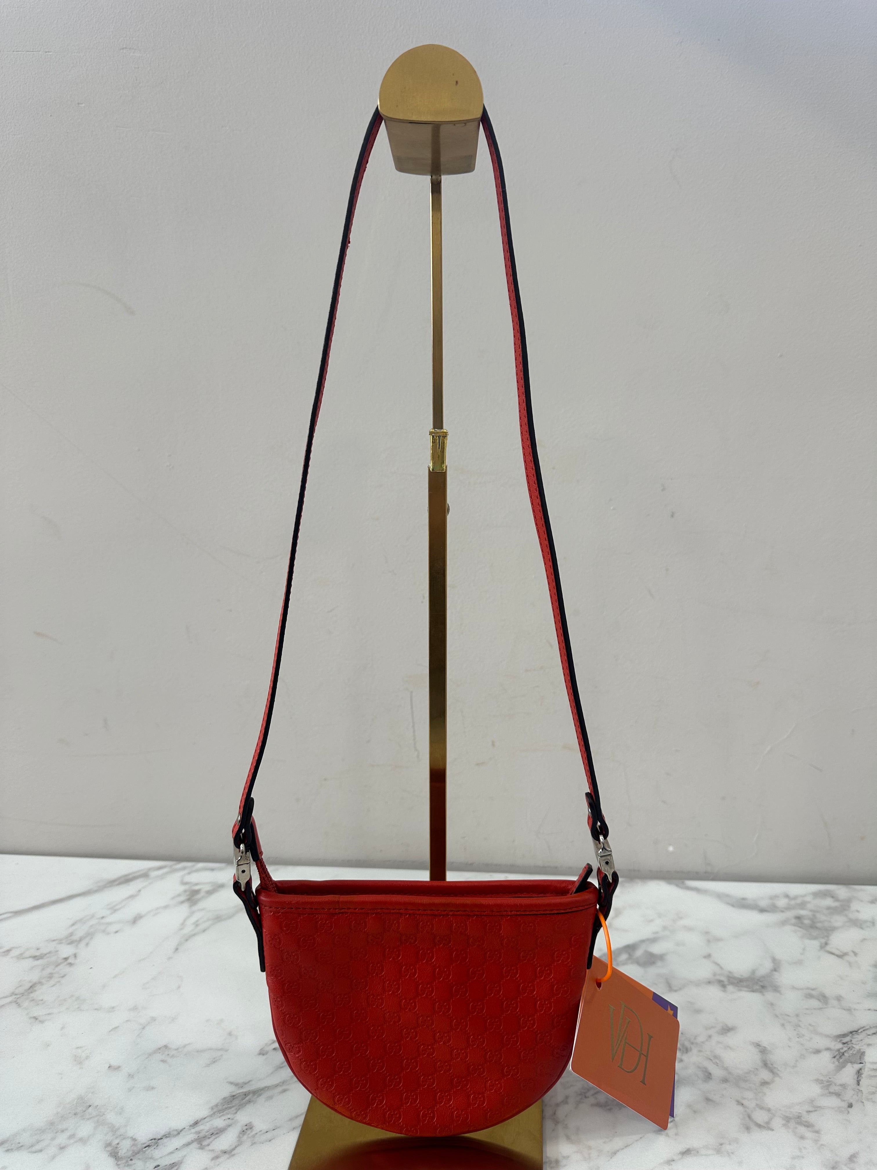 Gucci Red Leather GG