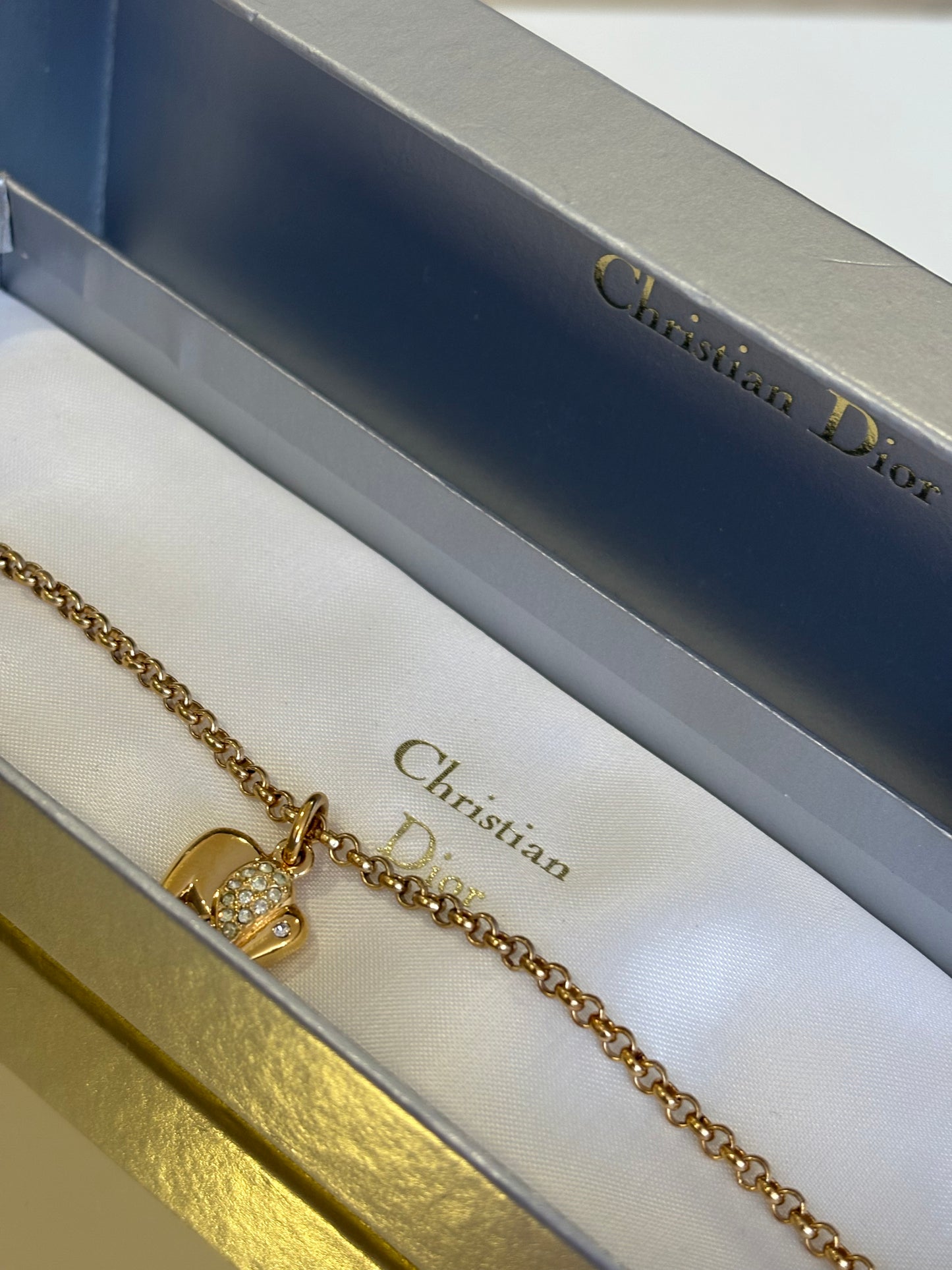 Christian Dior Elephant Neacklace