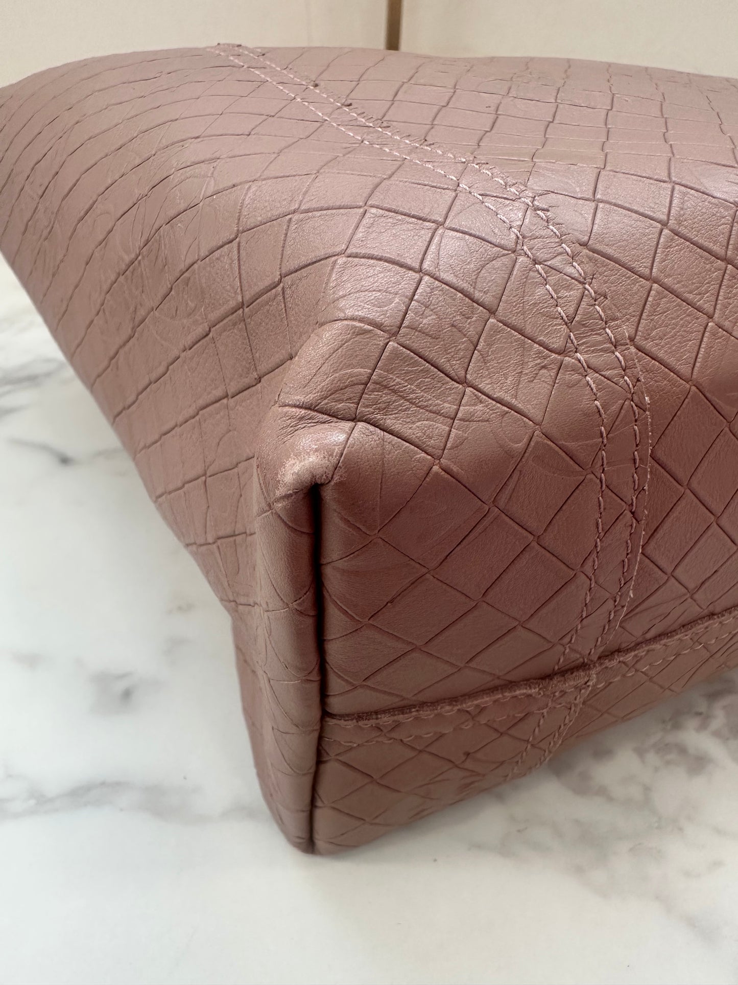 Bottega Veneta Pink Tote Bag