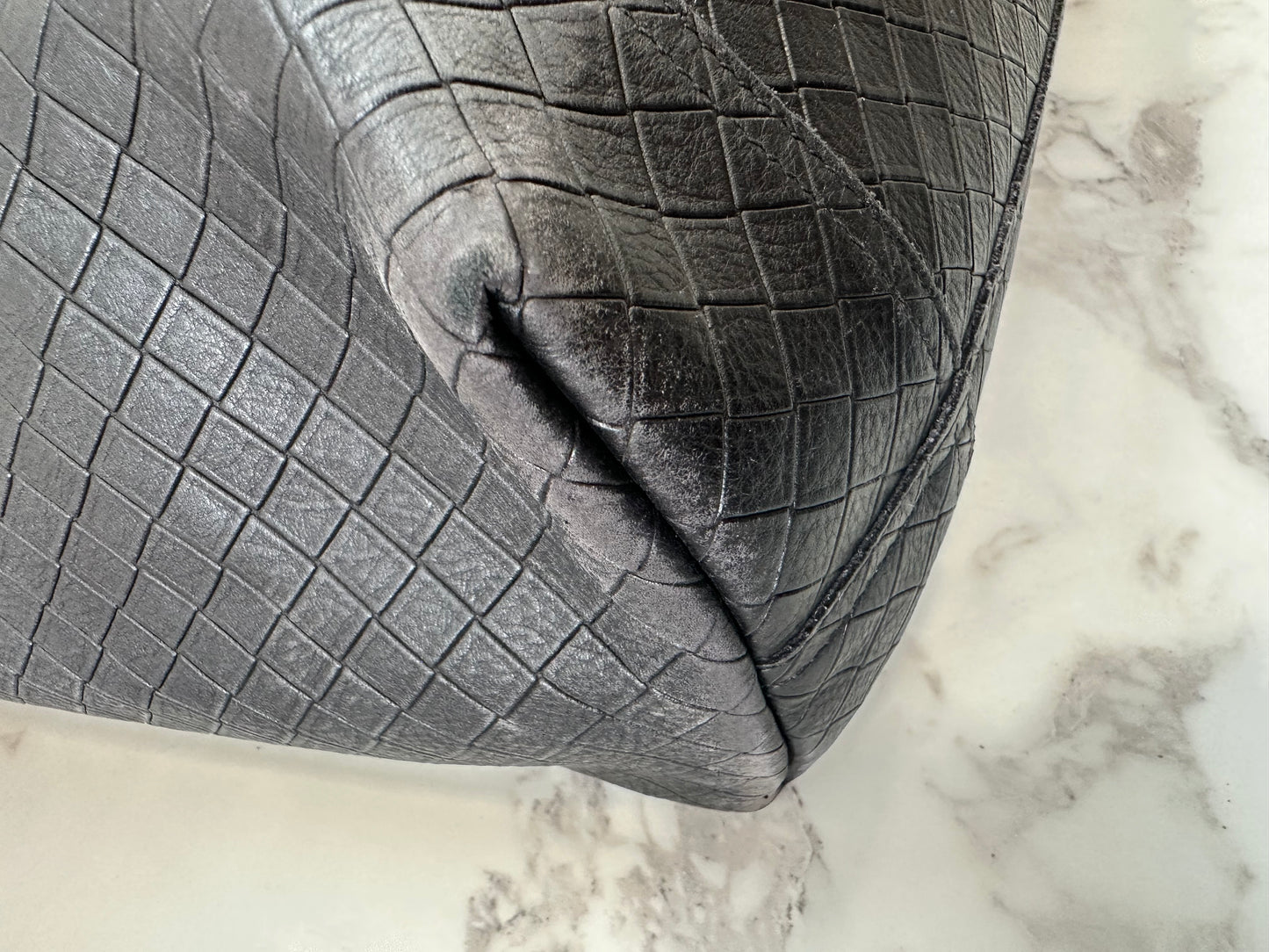 Bottega Veneta Tote Intrecciato Black