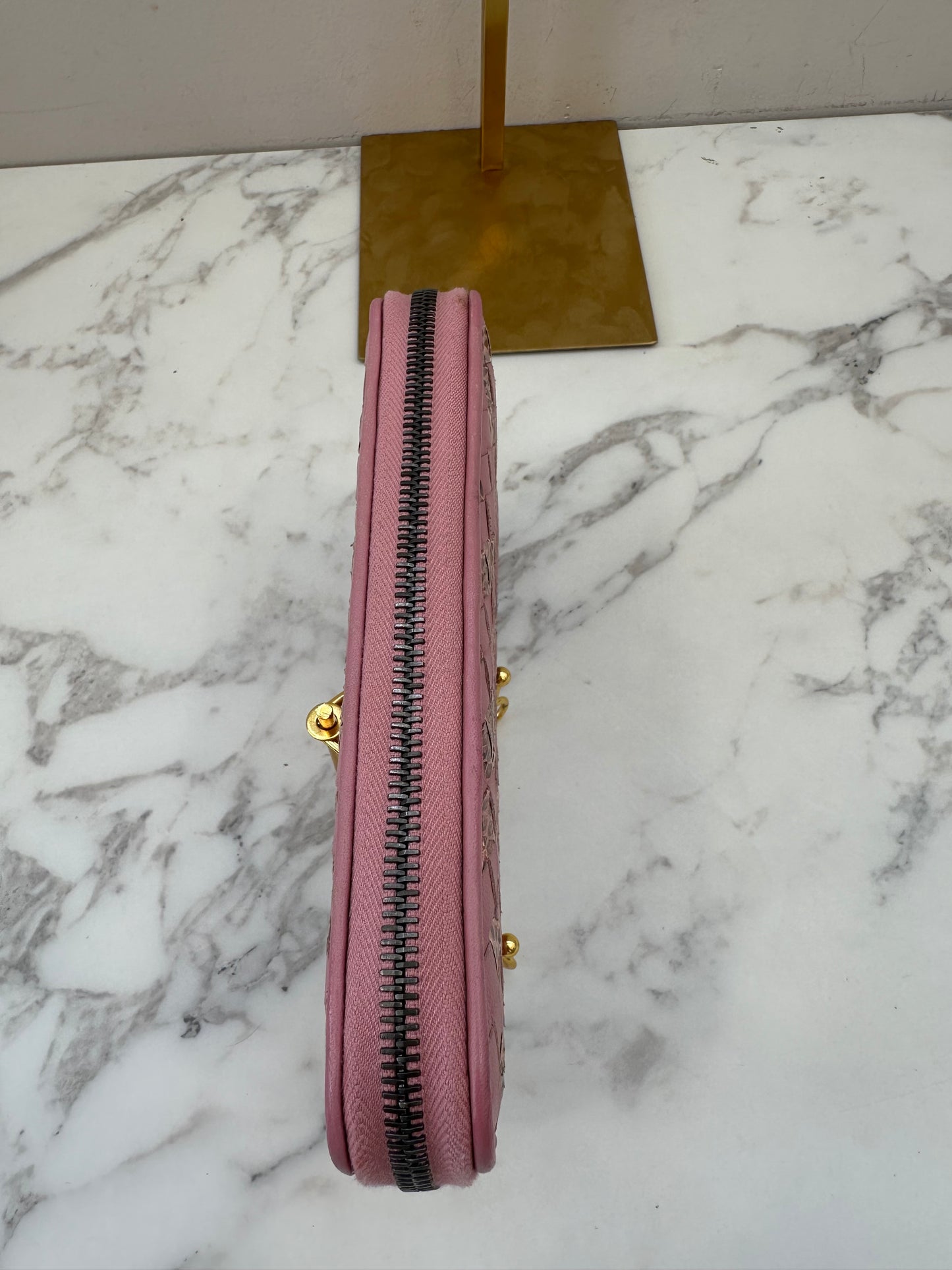Bottega Veneta Pink Wallet