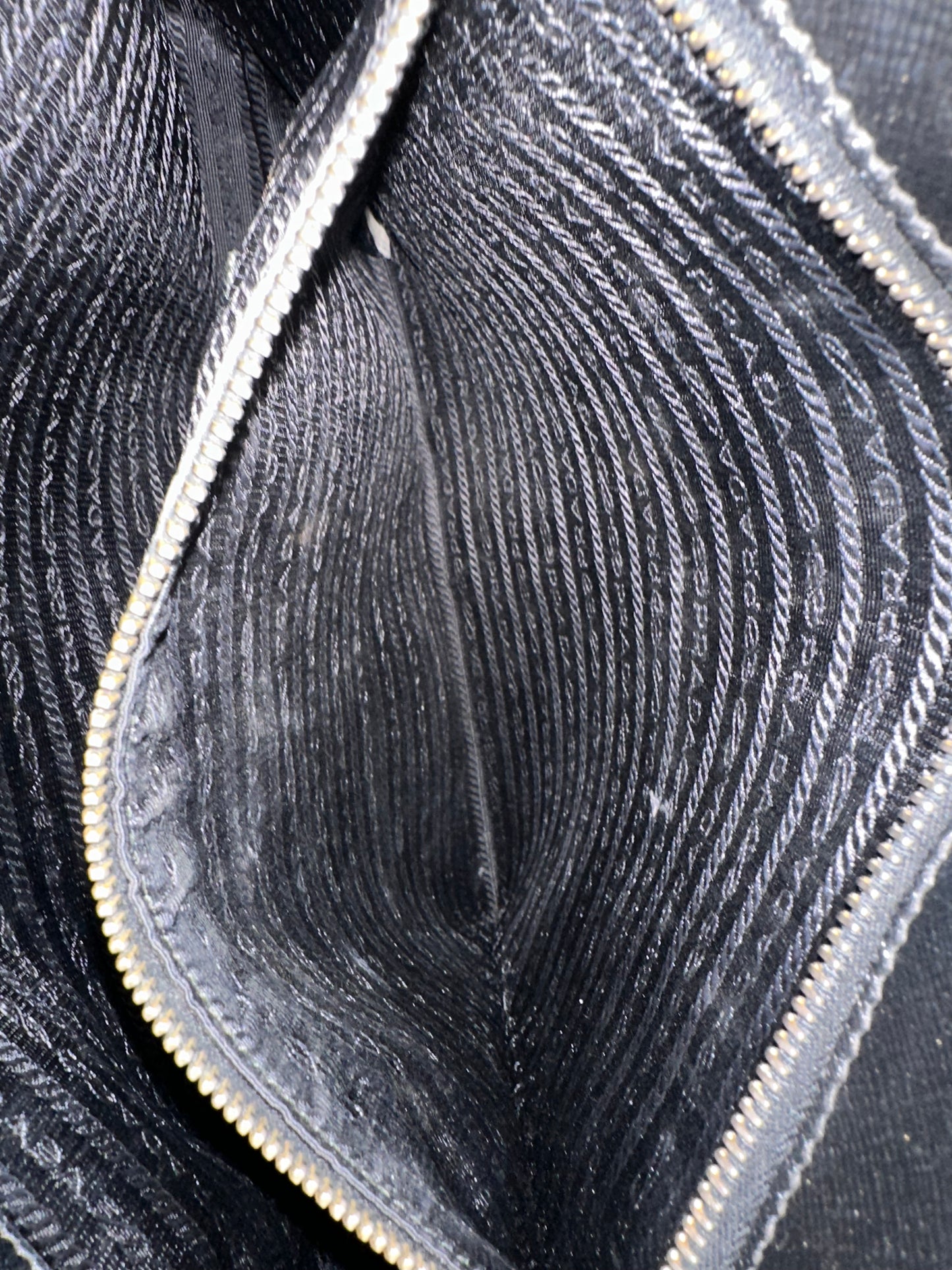 Prada Black Leather