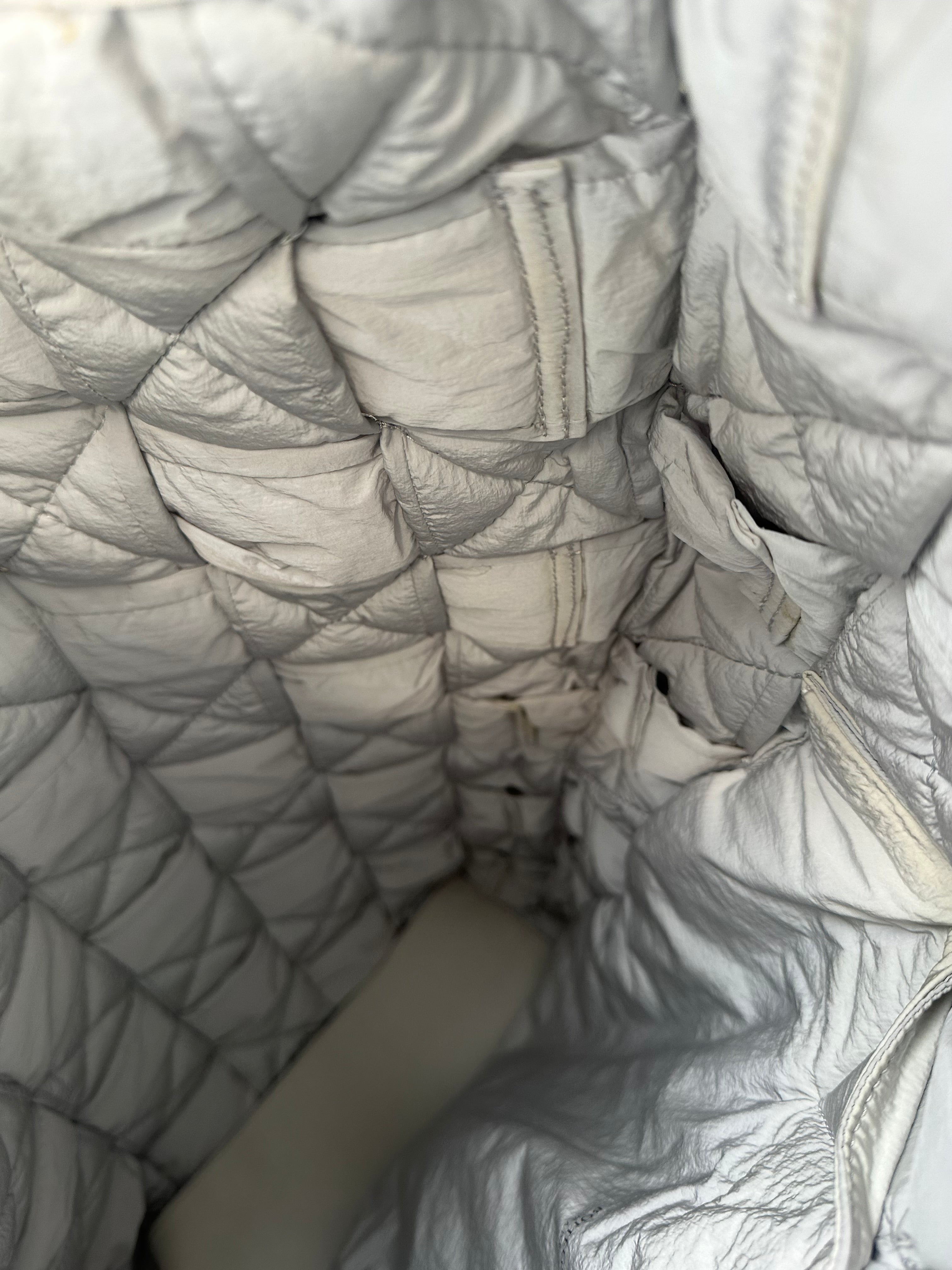 Bottega Veneta Gray Nylon