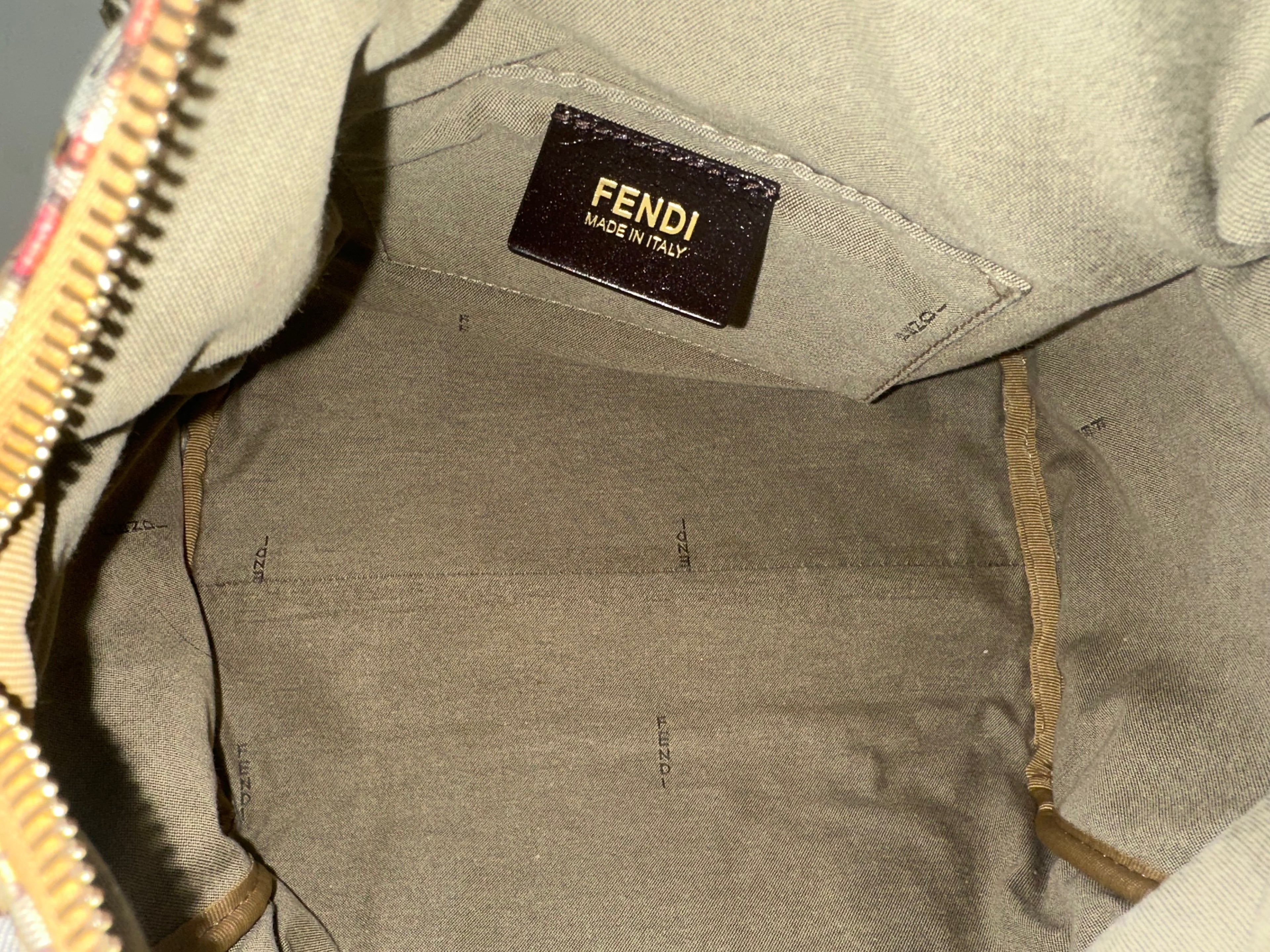 Fendi Brown Zucchino