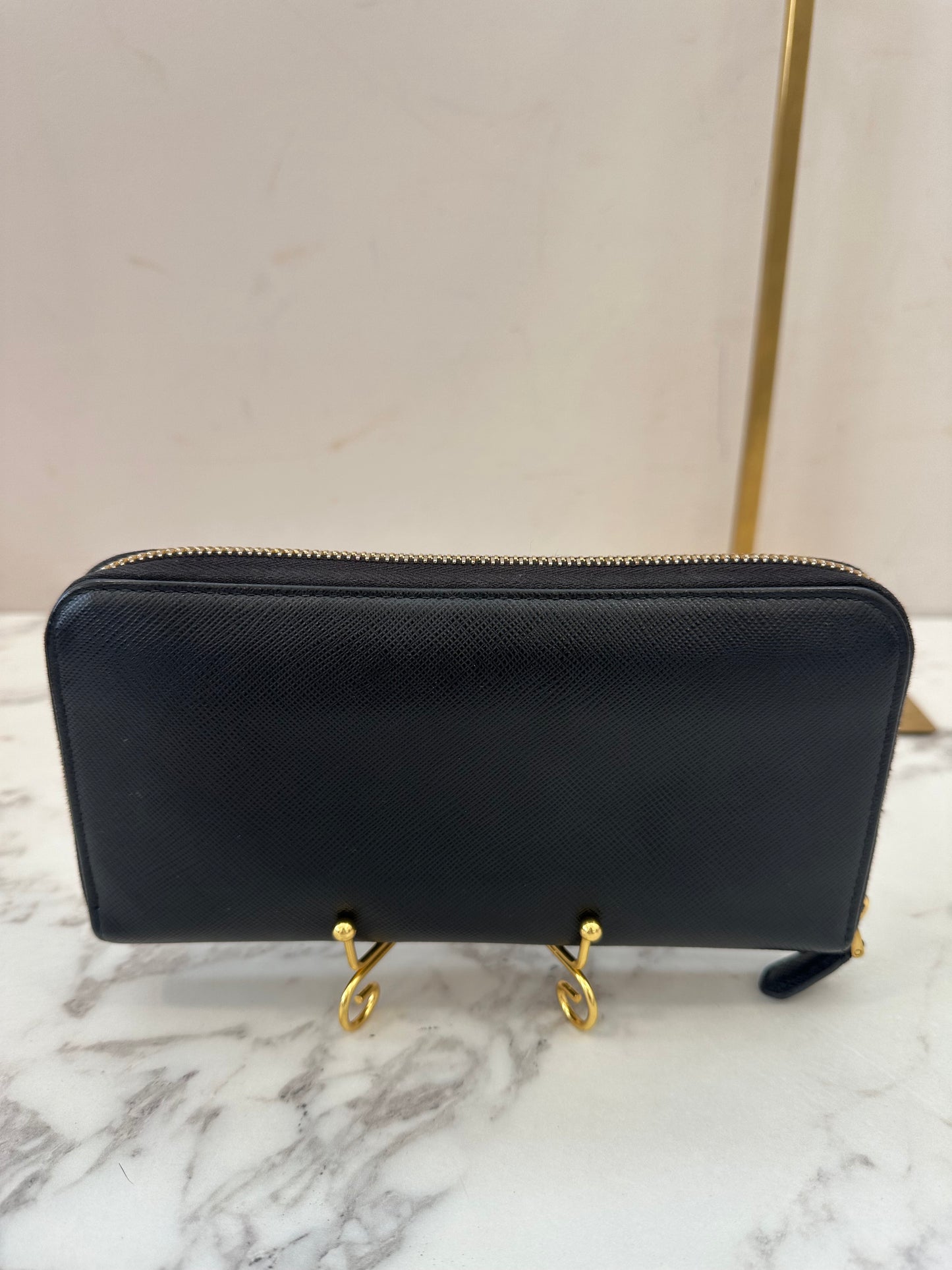 Prada Black Long Wallet
