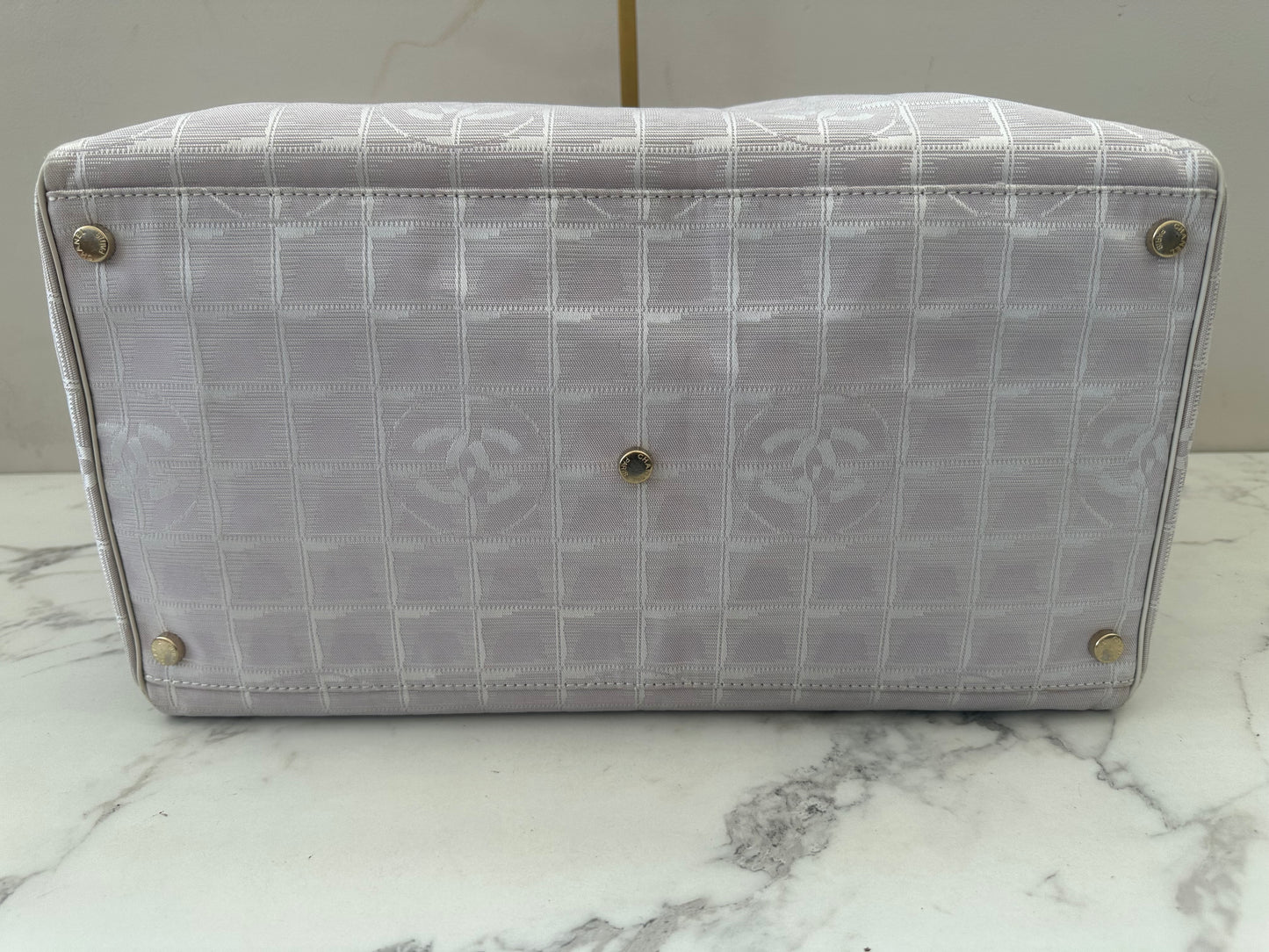 Chanel Pink Jacquard Nylon