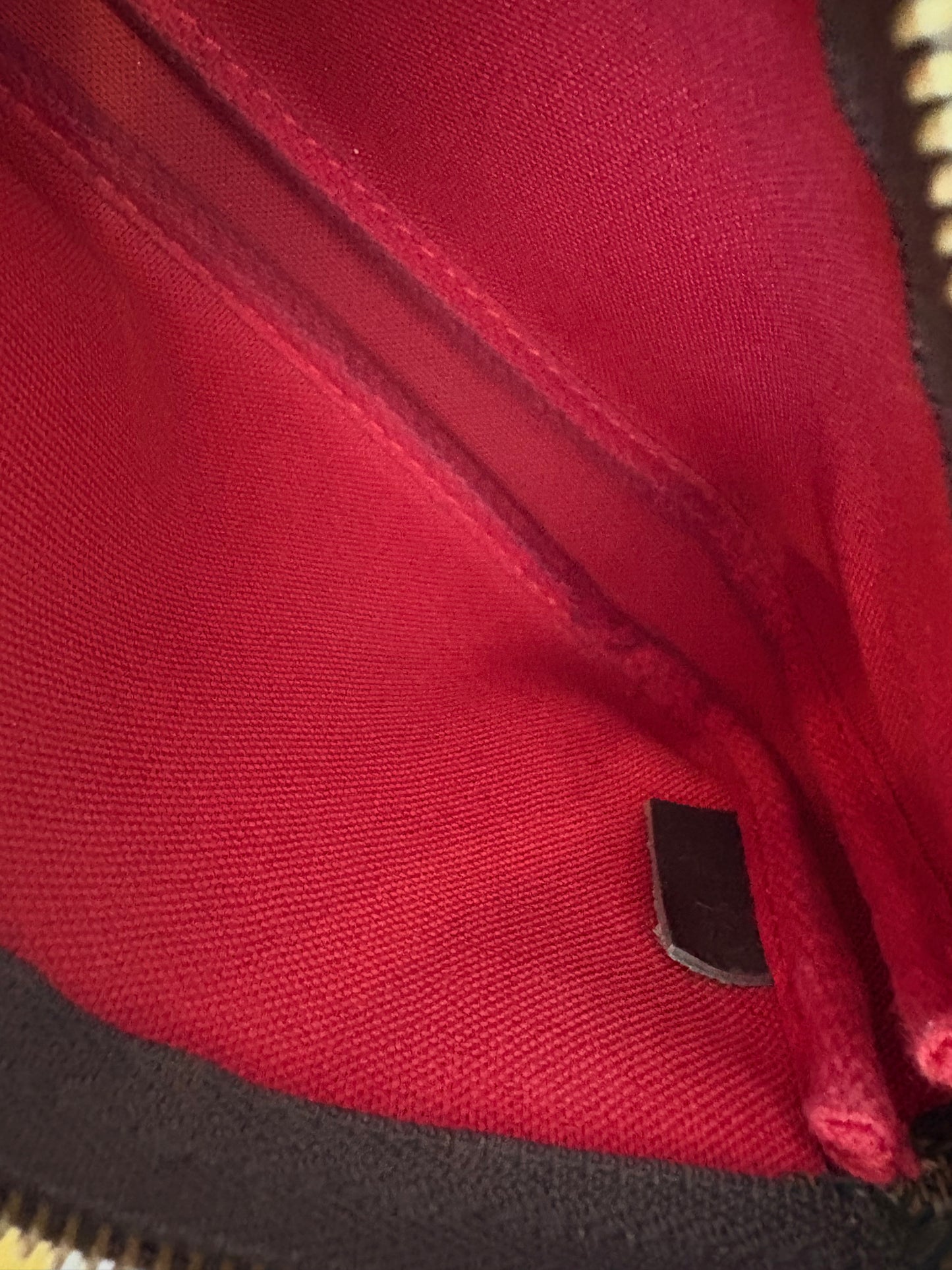 Louis Vuitton Pochette mini Damier Ebene