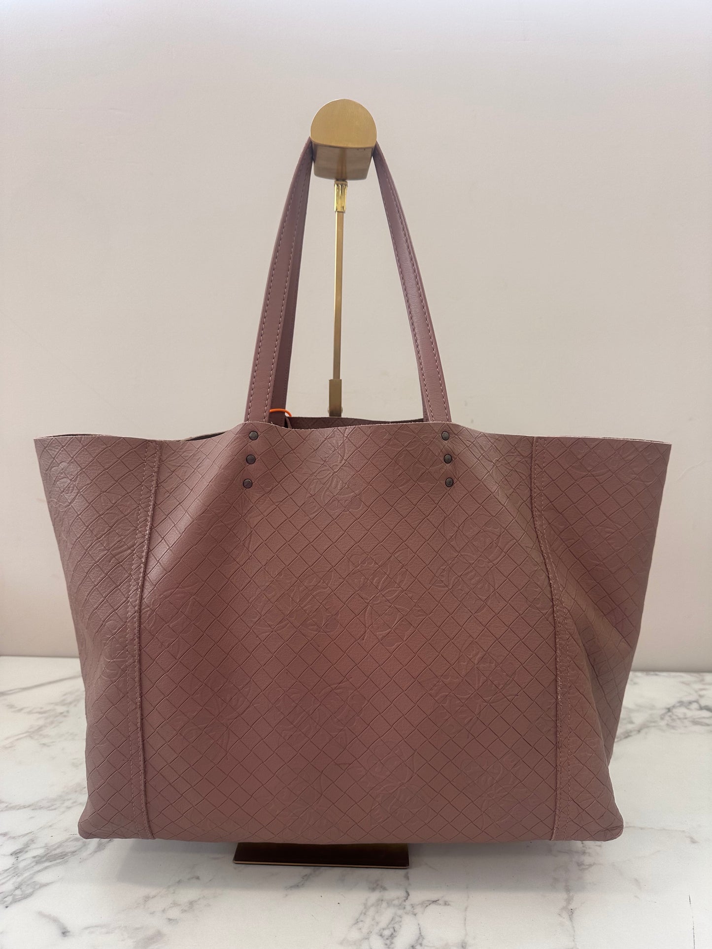 Bottega Veneta Pink Tote Bag