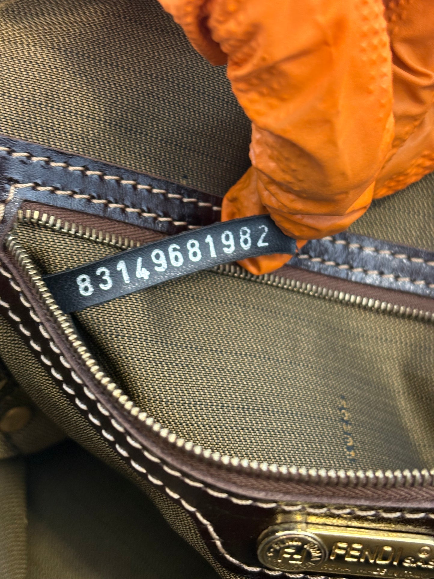 017034 - Fendi Brown Zucca