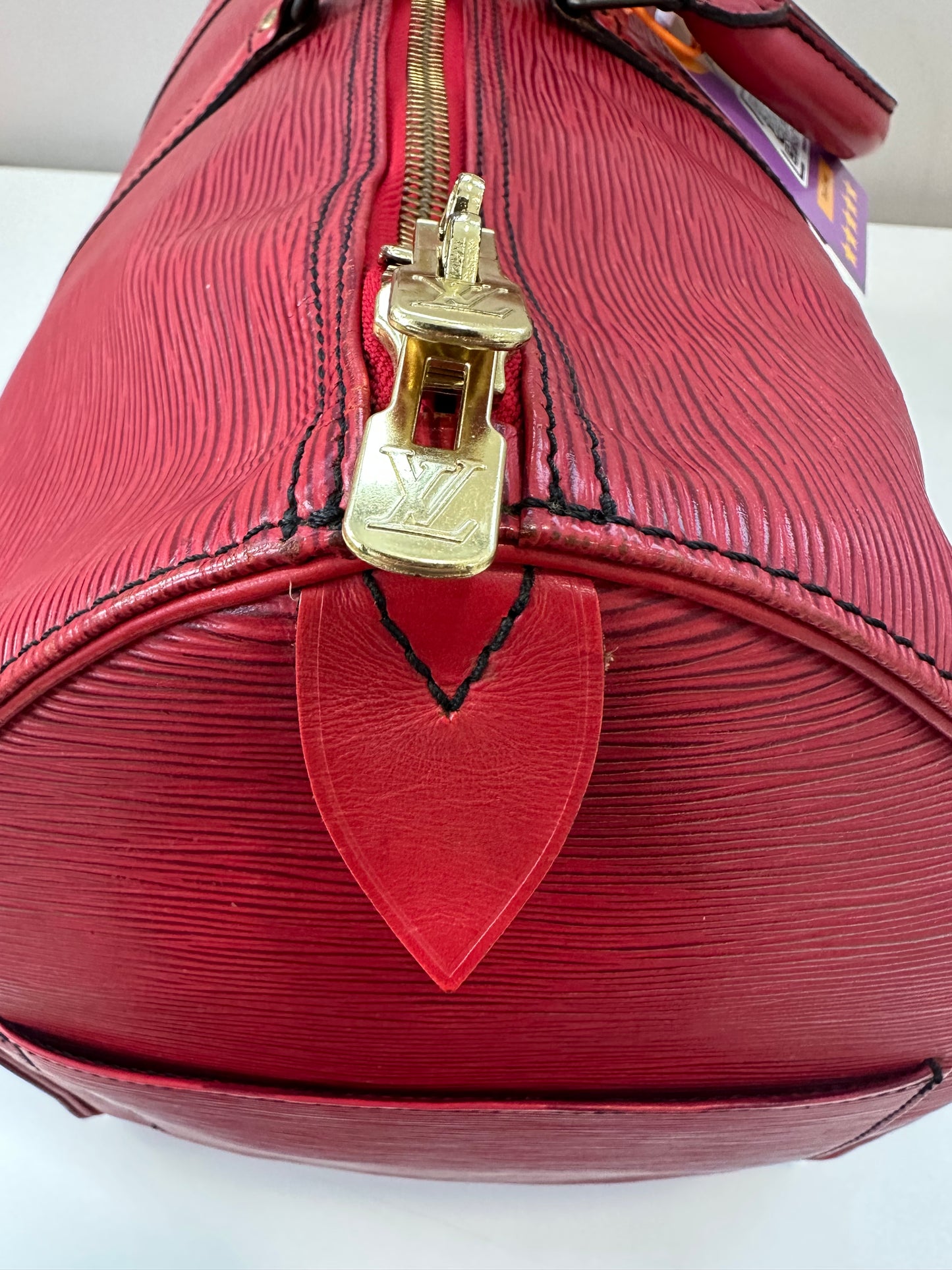 Louis Vuitton Keepall 50 Red Epi