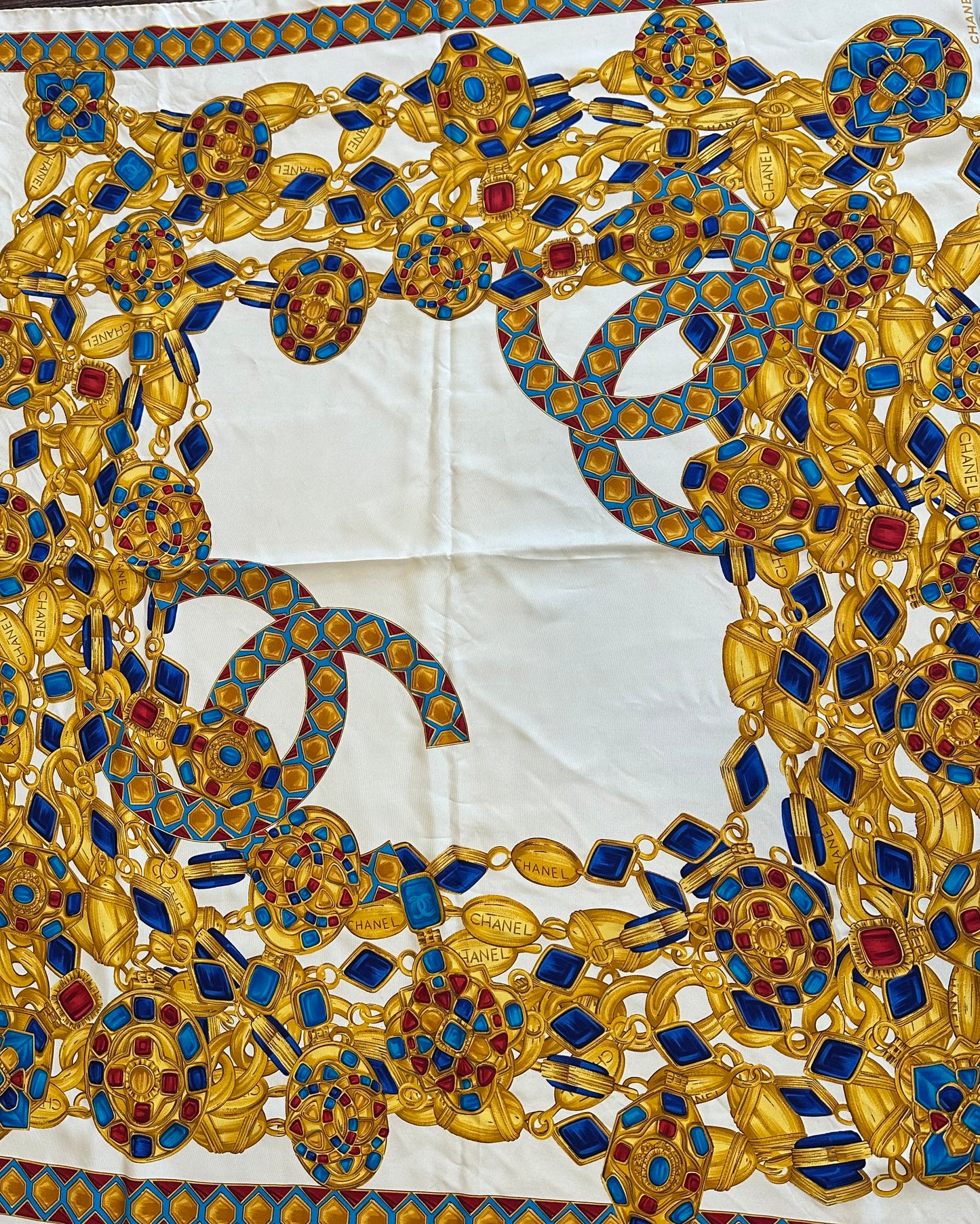 Chanel Silk Scarf