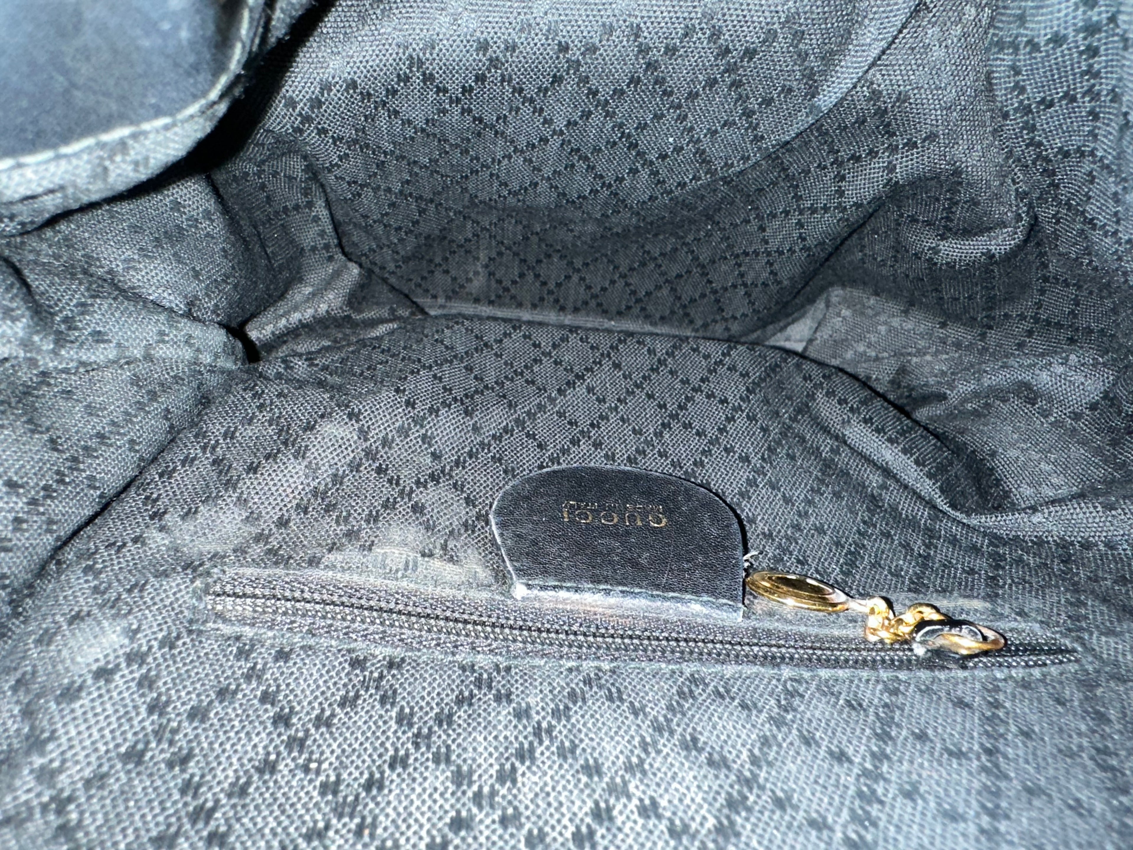 Gucci Black Backpack