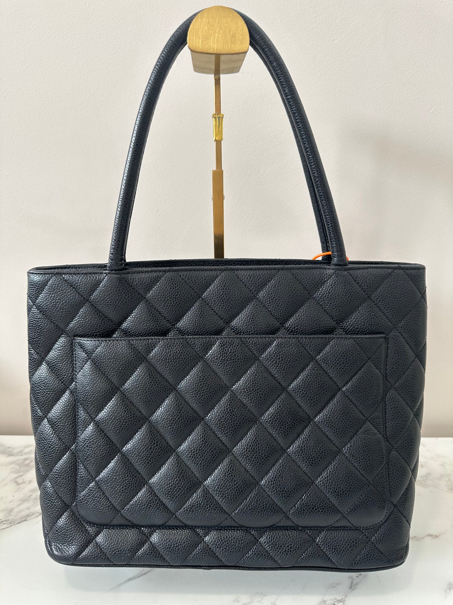 Chanel Black Calfskin Medallion