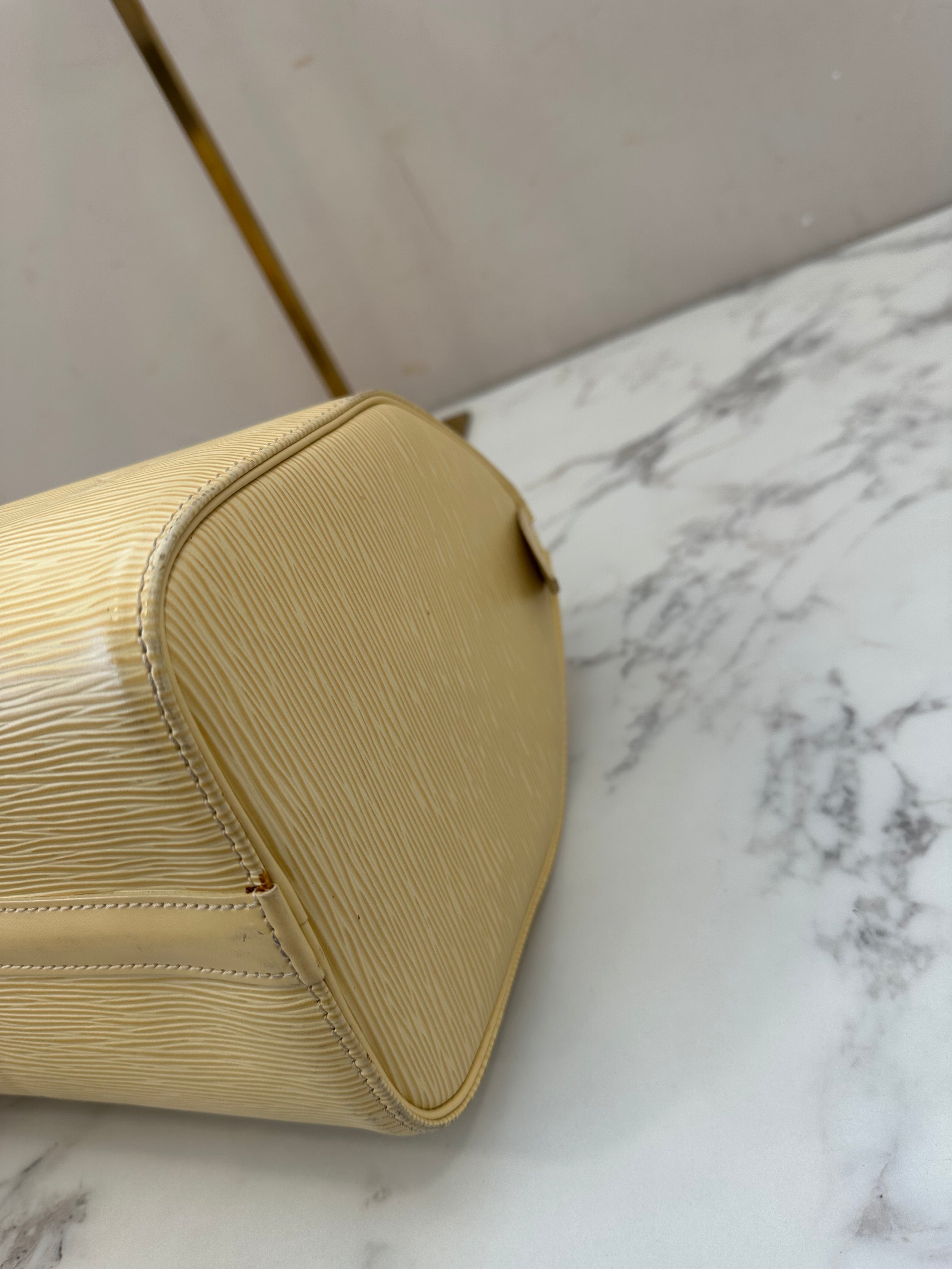 Louis Vuitton Speedy 25 Epi Cream