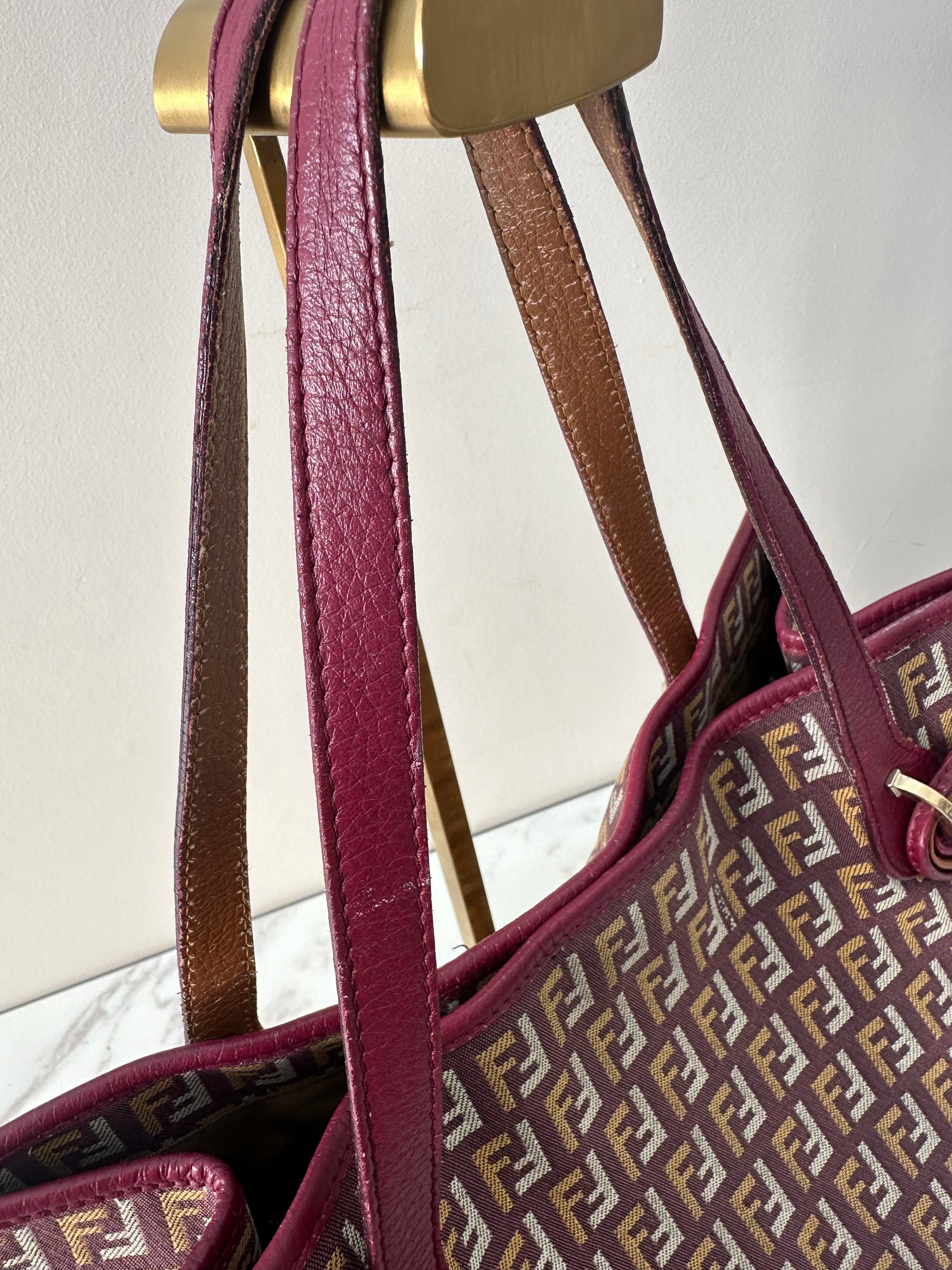 Fendi Bordeaux Zucchino