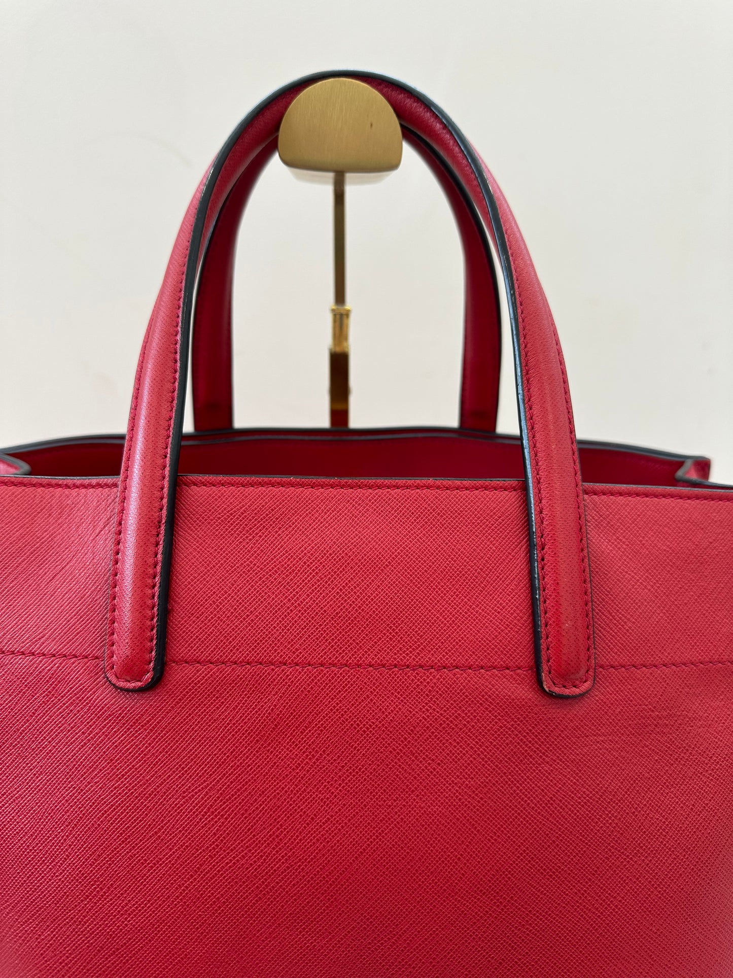 Prada Red Saffiano