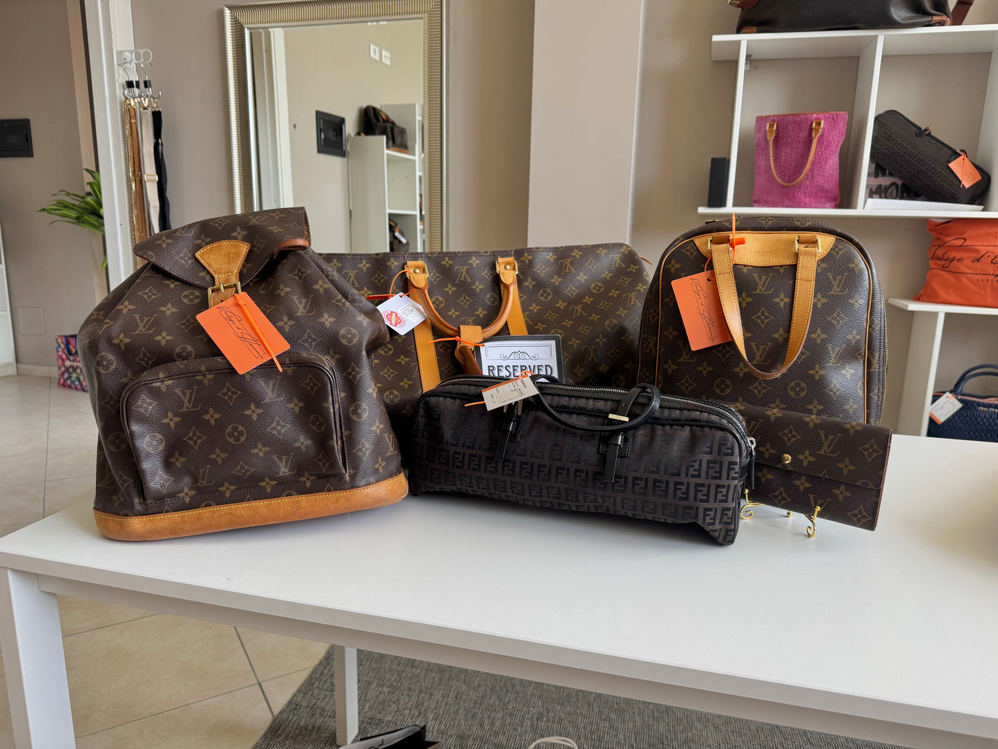 Set LV + Fendi