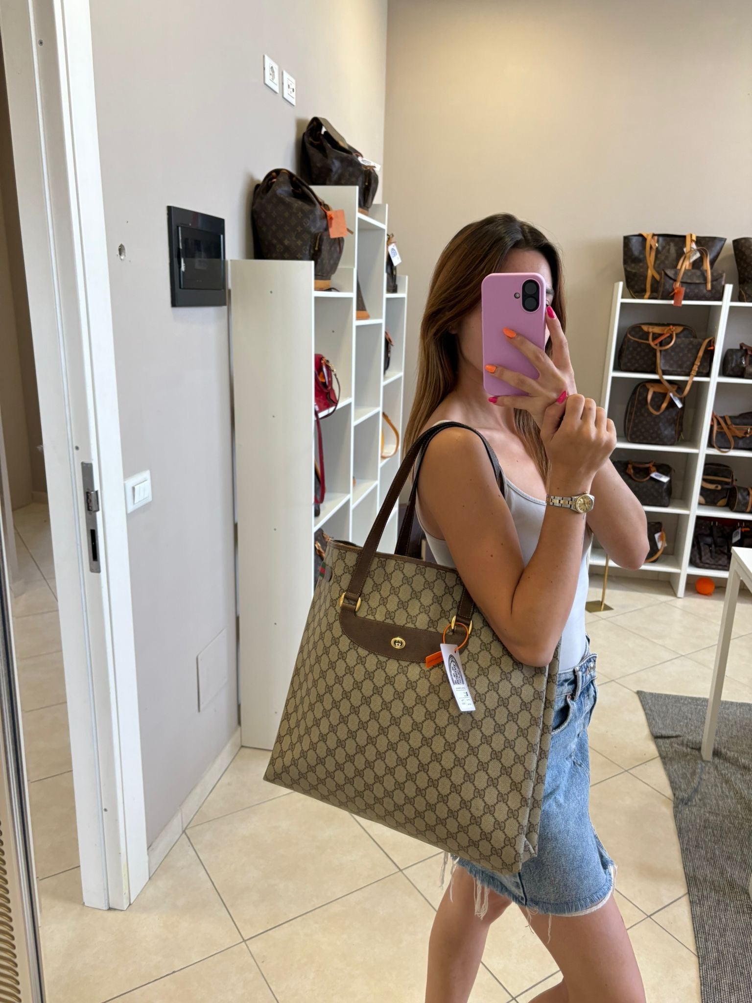 Gucci Sac Plat