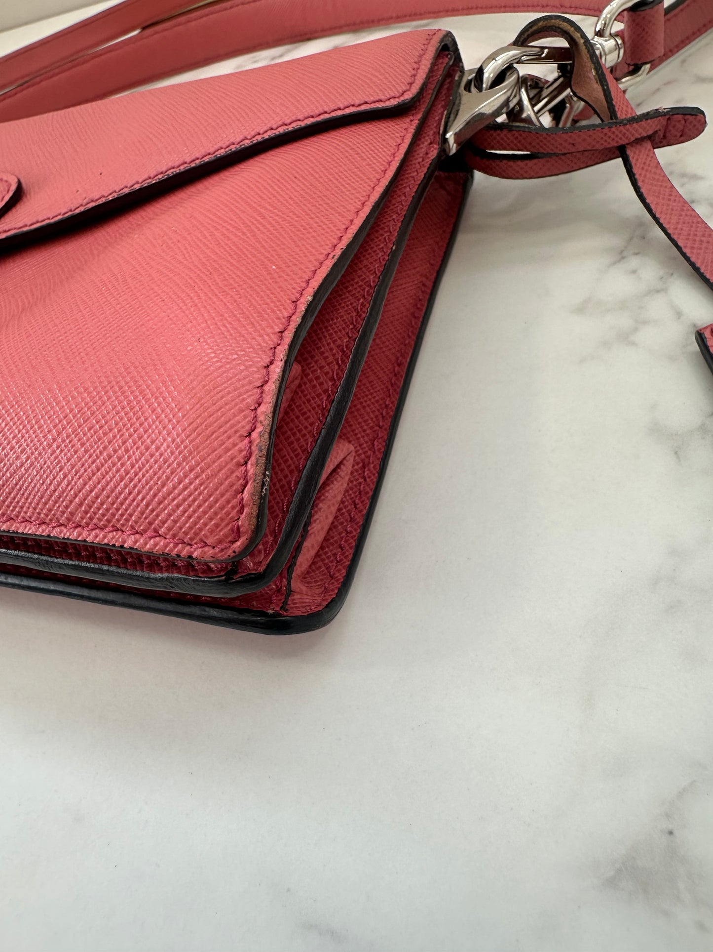 Prada Pink Saffiano